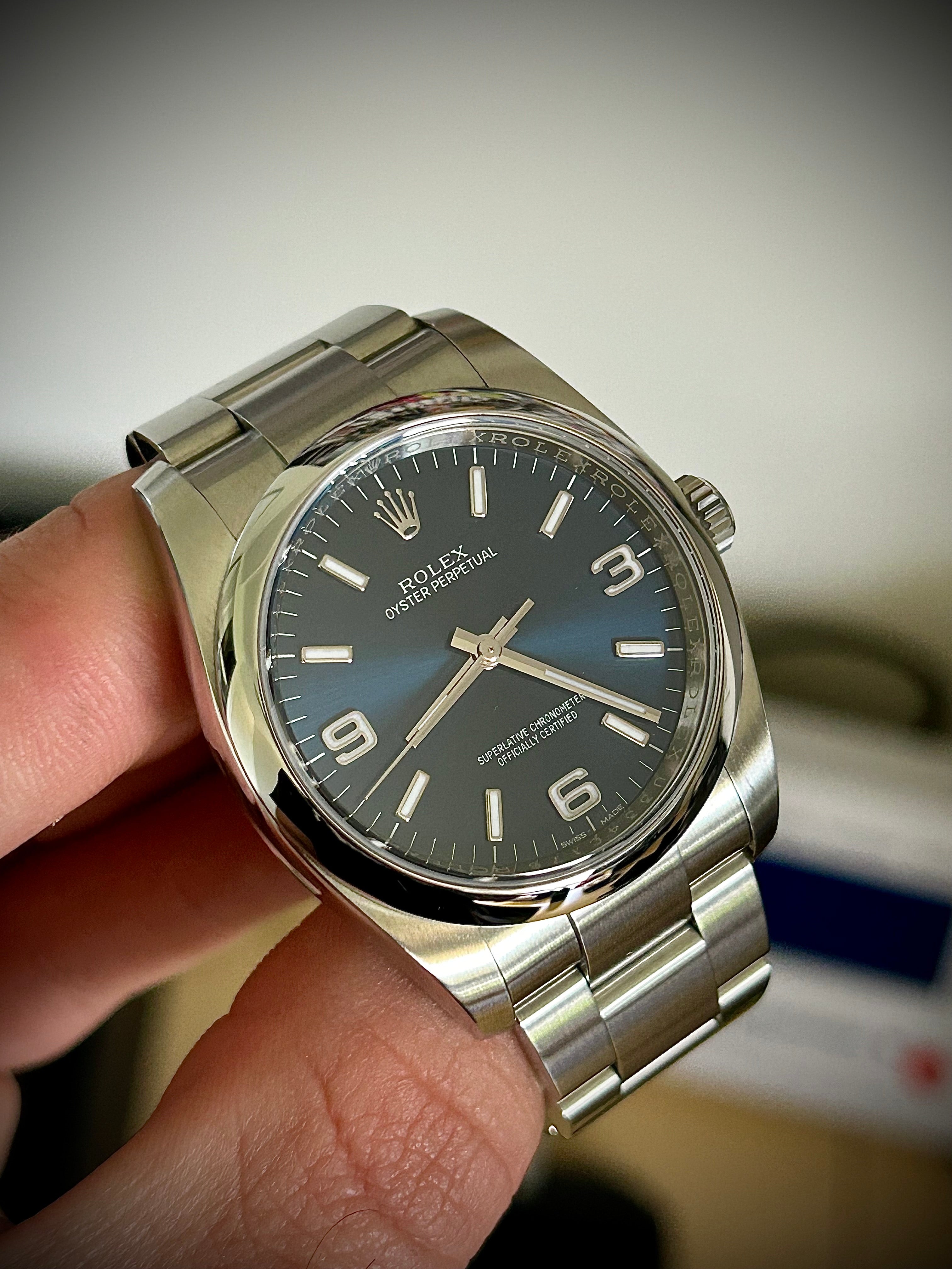 2019 ROLEX OYSTER PERPETUAL 36, FULL SET, INC GST