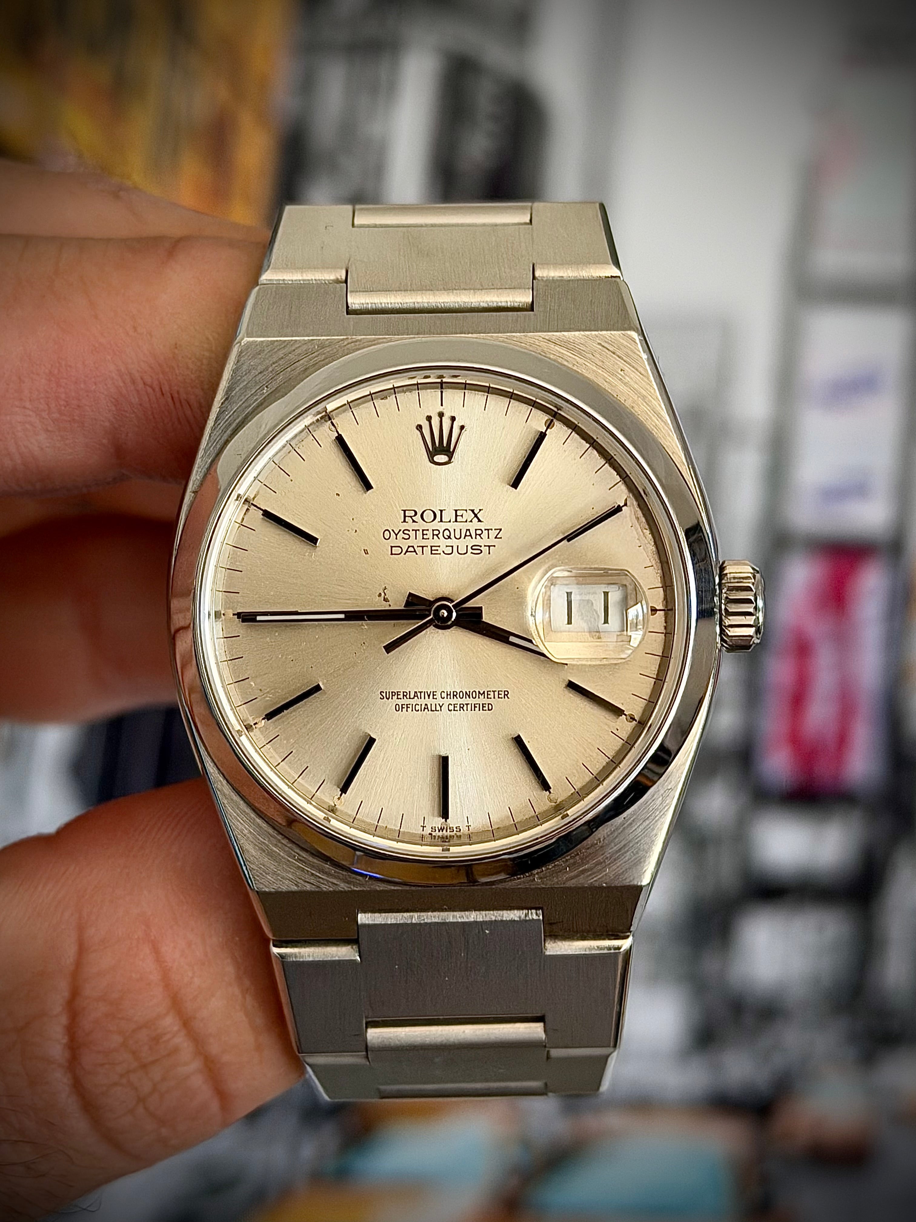 1979 ROLEX OYSTERQUARTZ DATEJUST, 17000, WATCH ONLY, INC GST