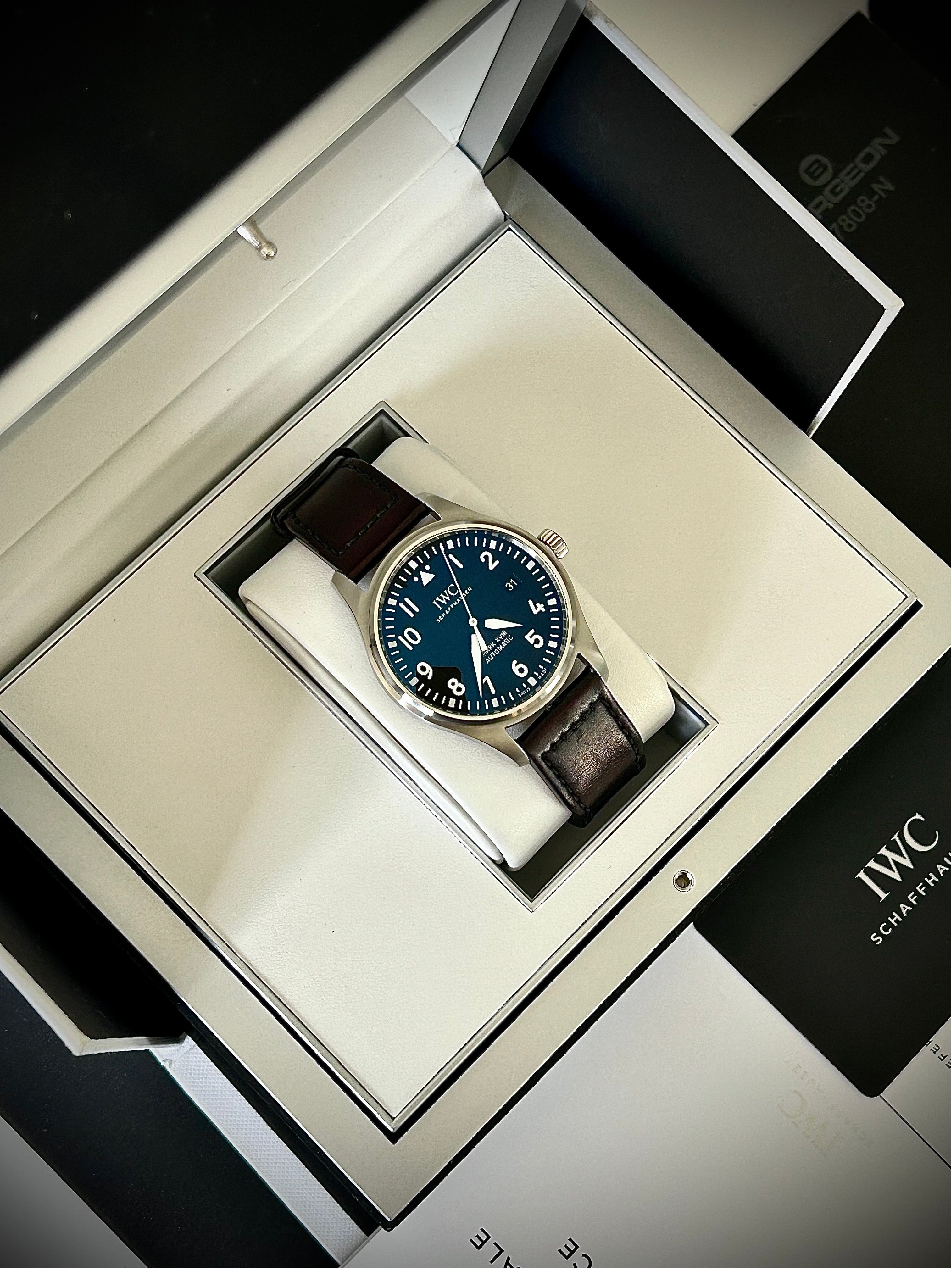 2017 IWC PILOTS WATCH XVIII, IW327001, FULL SET, INC GST