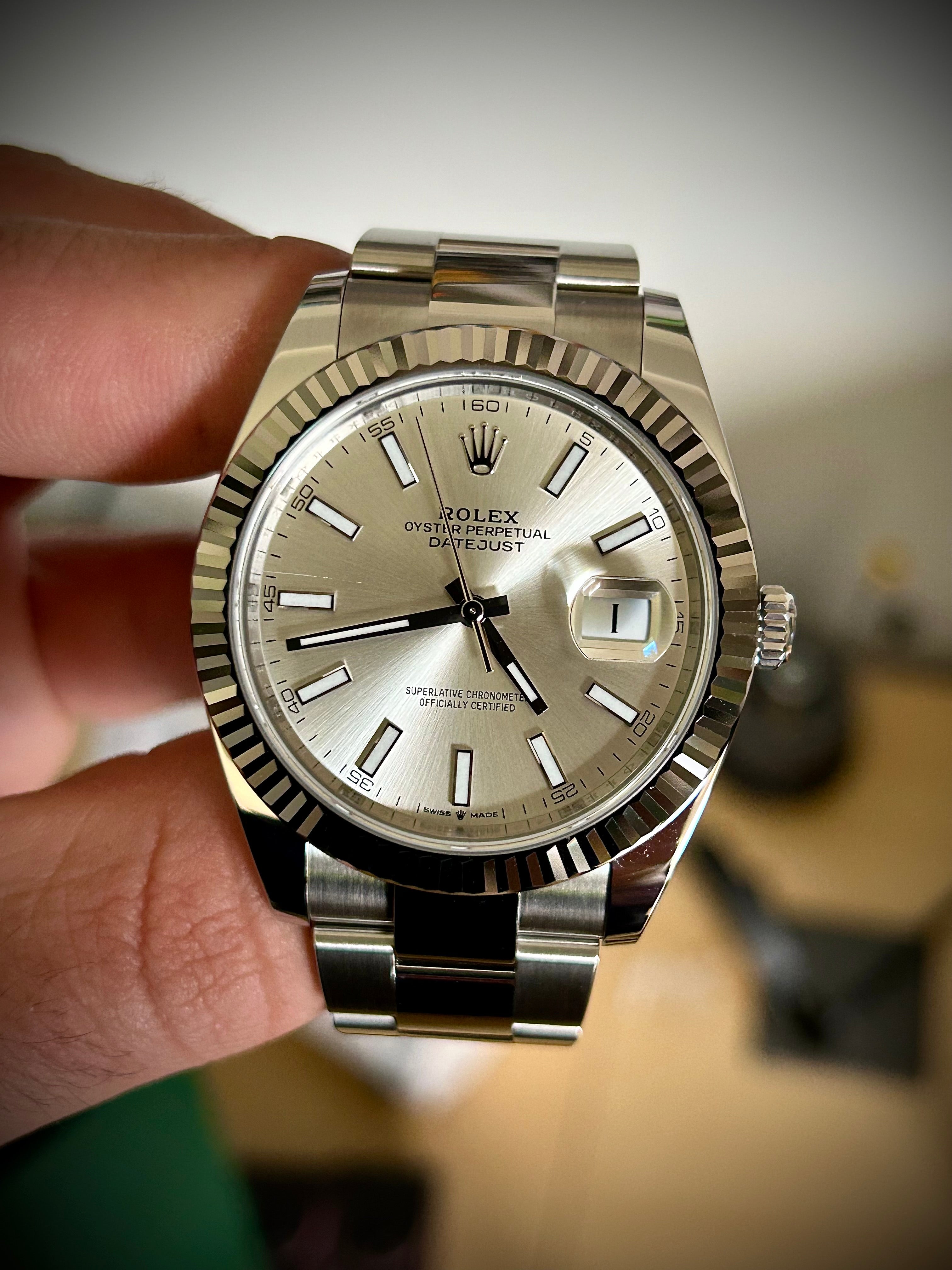 2025 ROLEX DATEJUST 41, 126334, FULL SET, INC GST