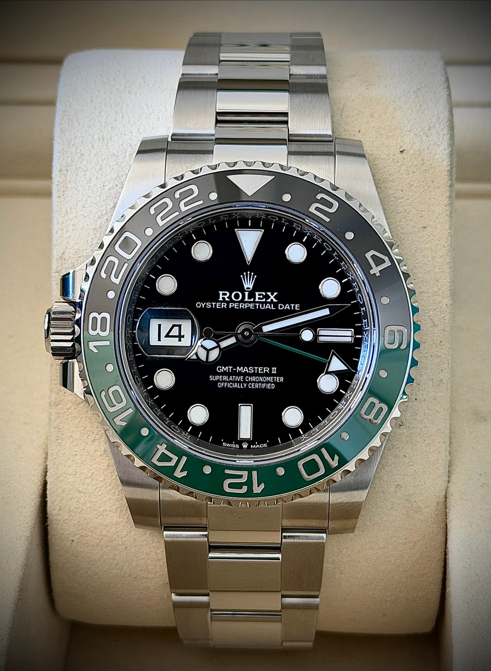 2025 ROLEX GMT-MASTER II “SPRITE”, 126720VTNR, FULL SET, INC GST