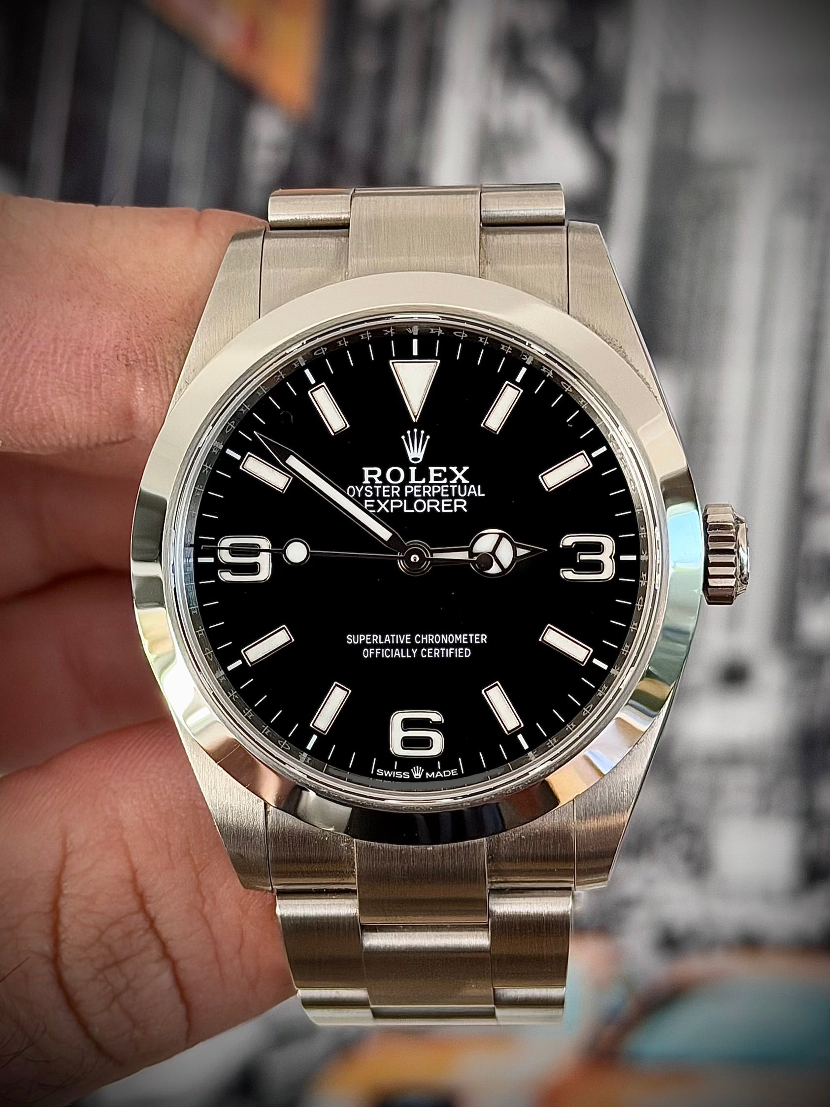 2024 ROLEX EXPLORER 40, 224270, FULL SET, INC GST