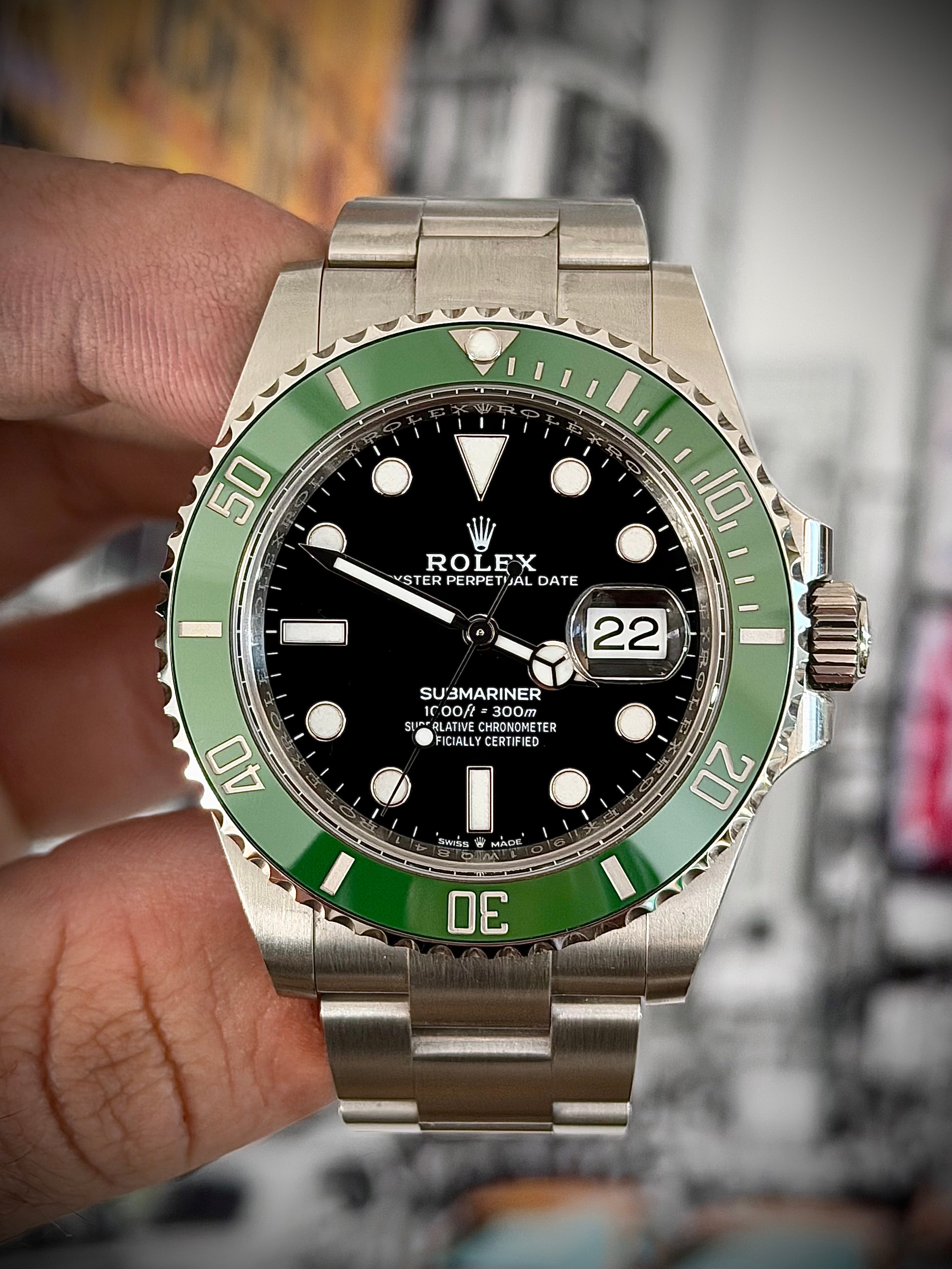 2025 ROLEX SUBMARINER DATE, 126610LV, STARBUCKS, FULL SET, INC GST