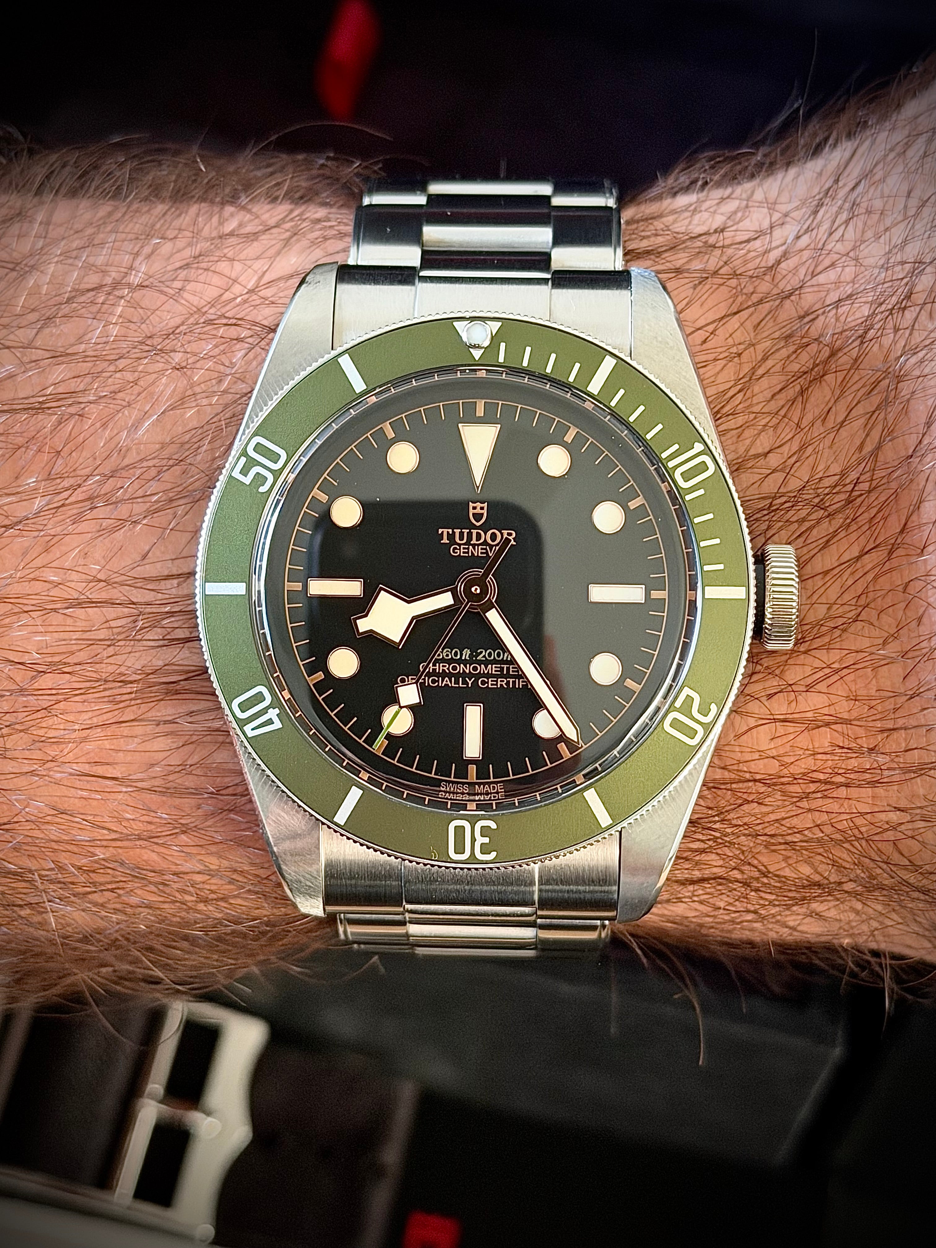 2018 TUDOR BLACK BAY HARRODS, 41MM, M79230G, FULL SET, INC GST