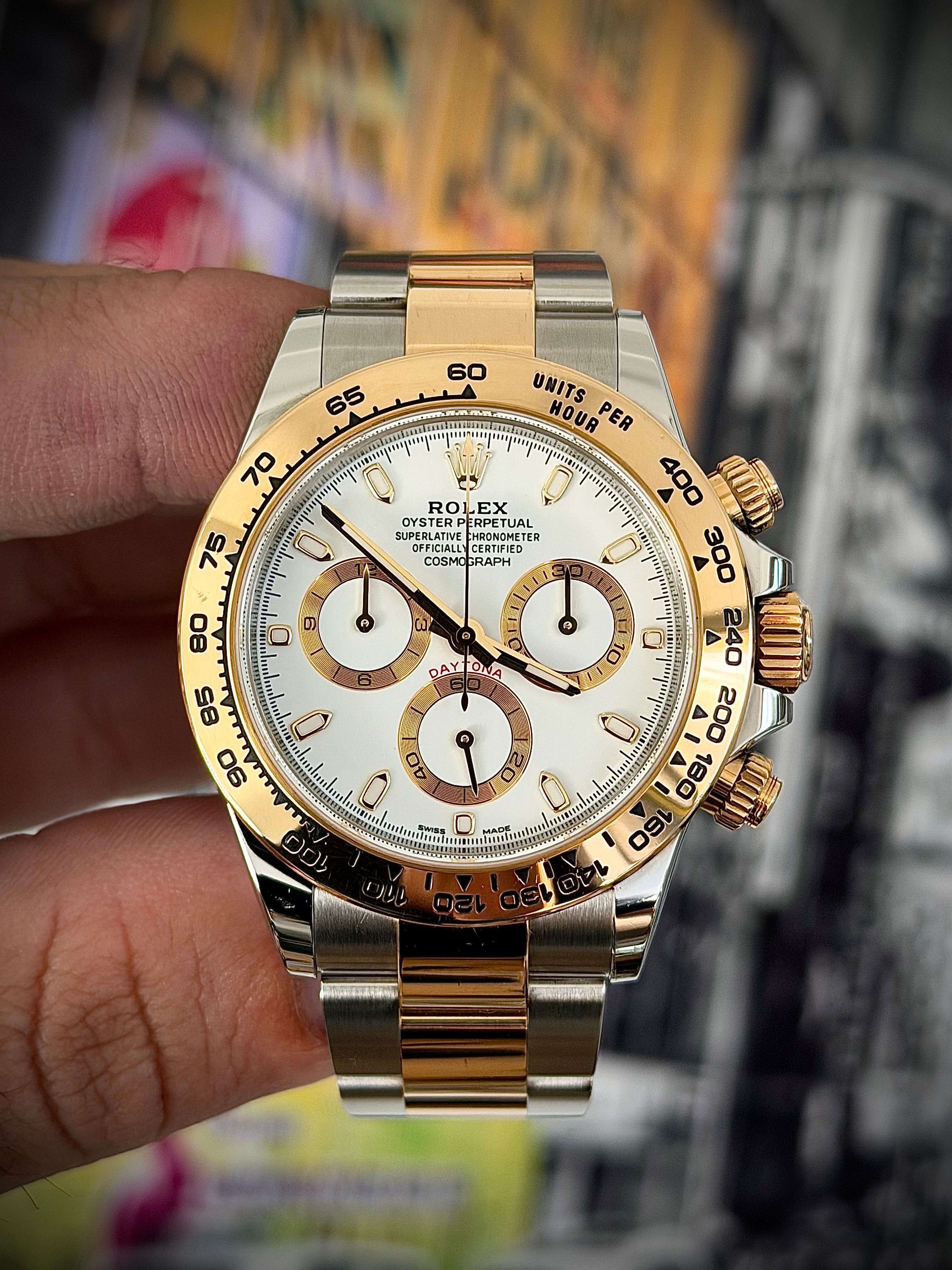2019 ROLEX DAYTONA, 116503, WHITE DIAL, FULL SET, INC GST
