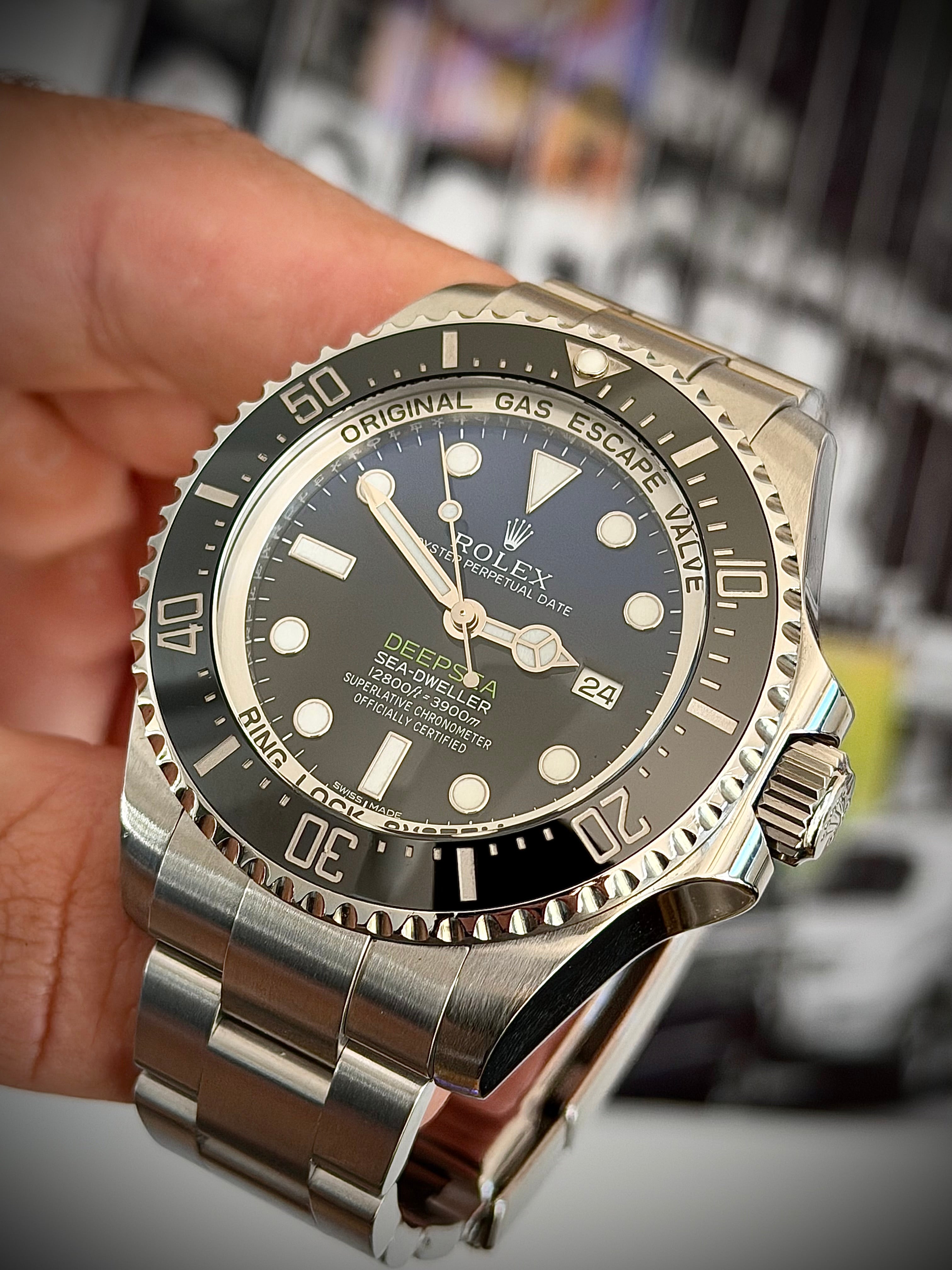 2015 ROLEX DEEPSEA SEA-DWELLER 44MM, JAMES CAMERON 116660, FULL SET, INC GST