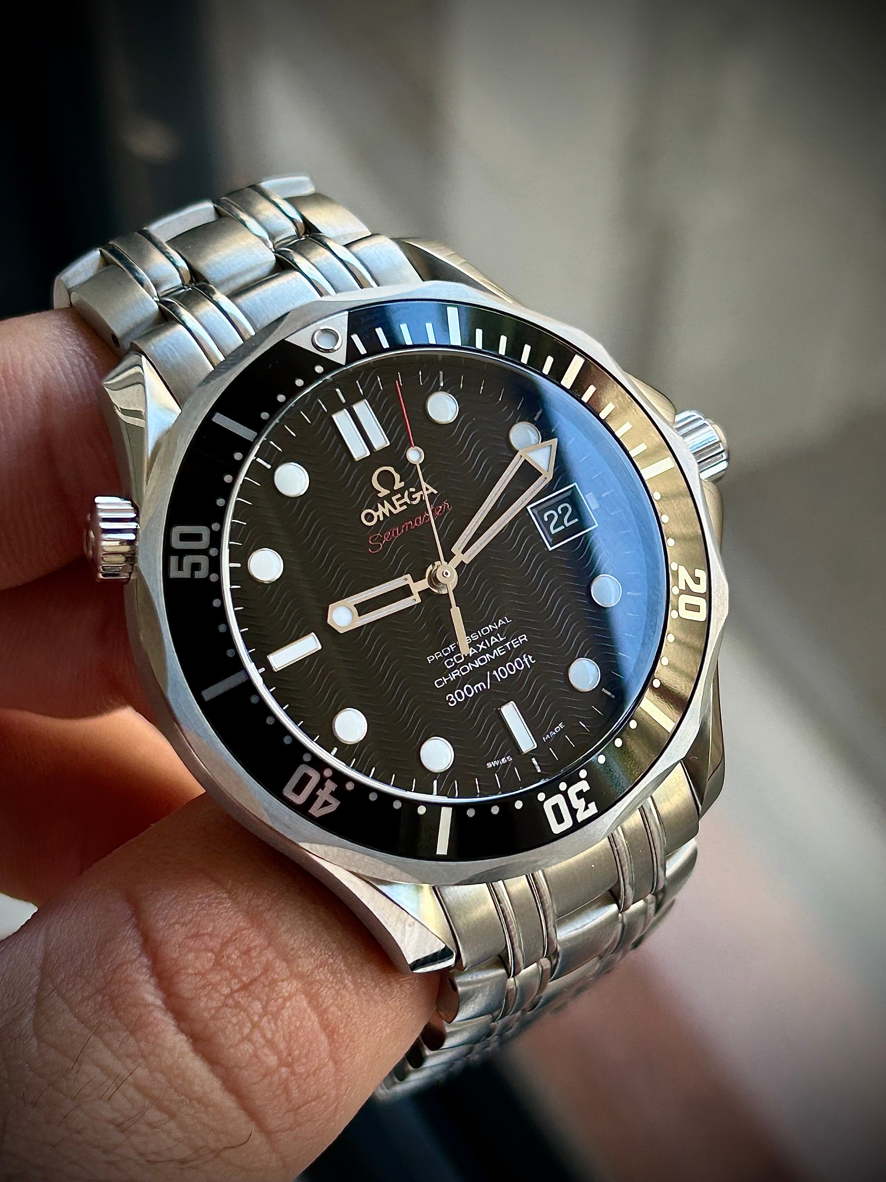 2010 OMEGA SEAMASTER 300, FULL SET, INC GST