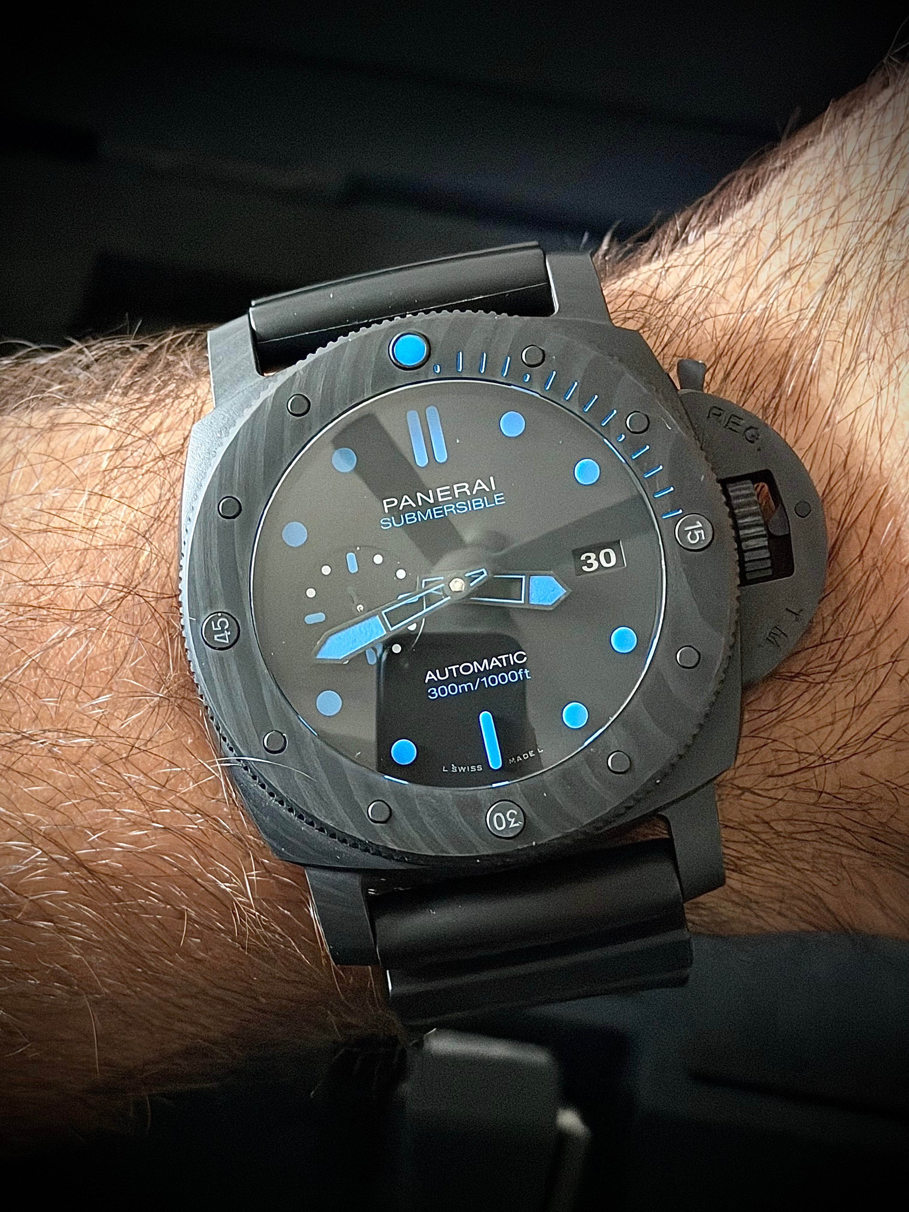 2020 PANERAI SUBMERSIBLE CARBOTECH 47MM, PAM01616, FULL SET, INC GST