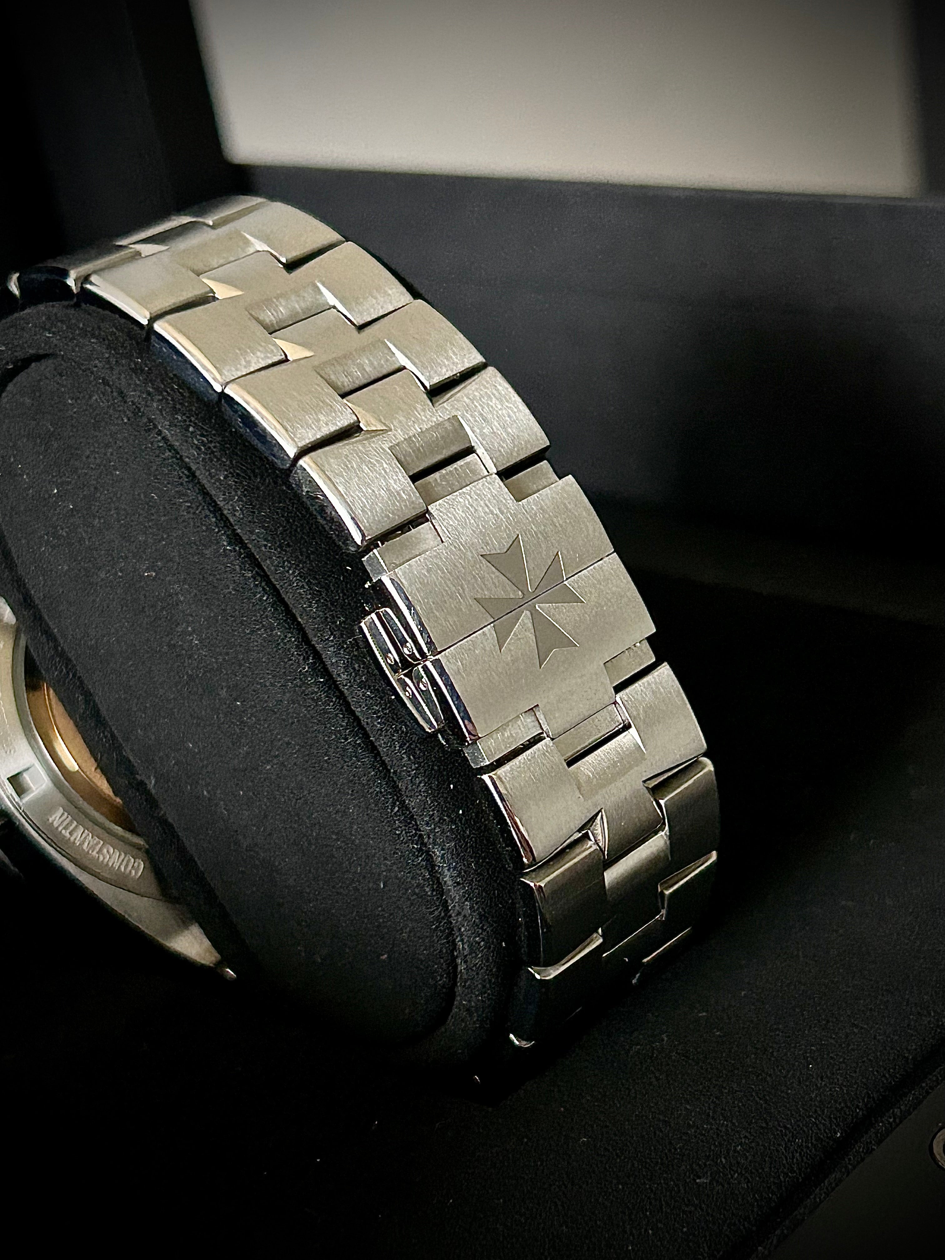 2021 VACHERON CONSTANTIN OVERSEAS, BLUE DIAL, 4500V/110A-B128, FULL SET, INC GST