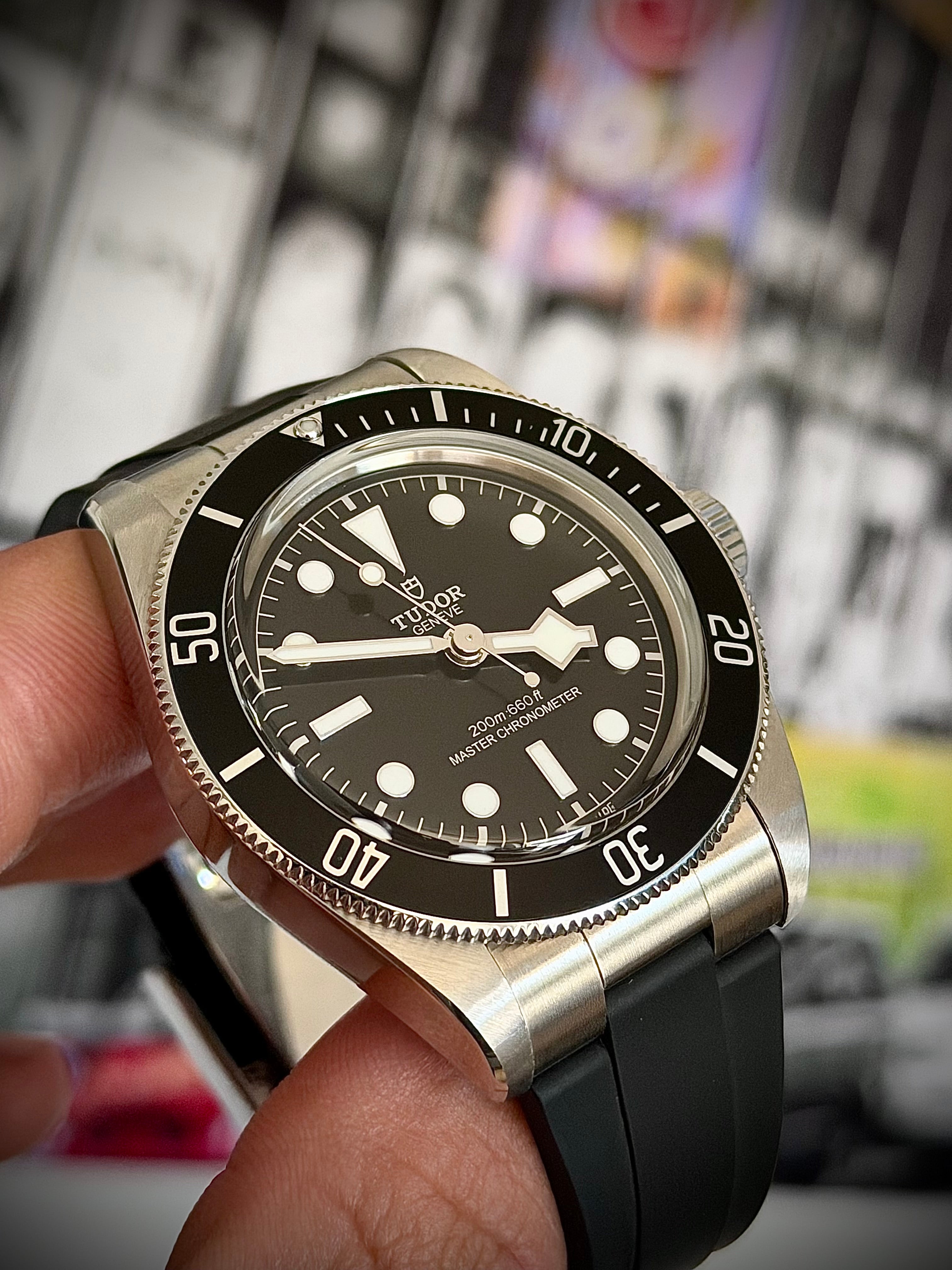 2024 TUDOR BLACK BAY 41 MONOCHROME, M7941A1A0NU, FULL SET, INC GST