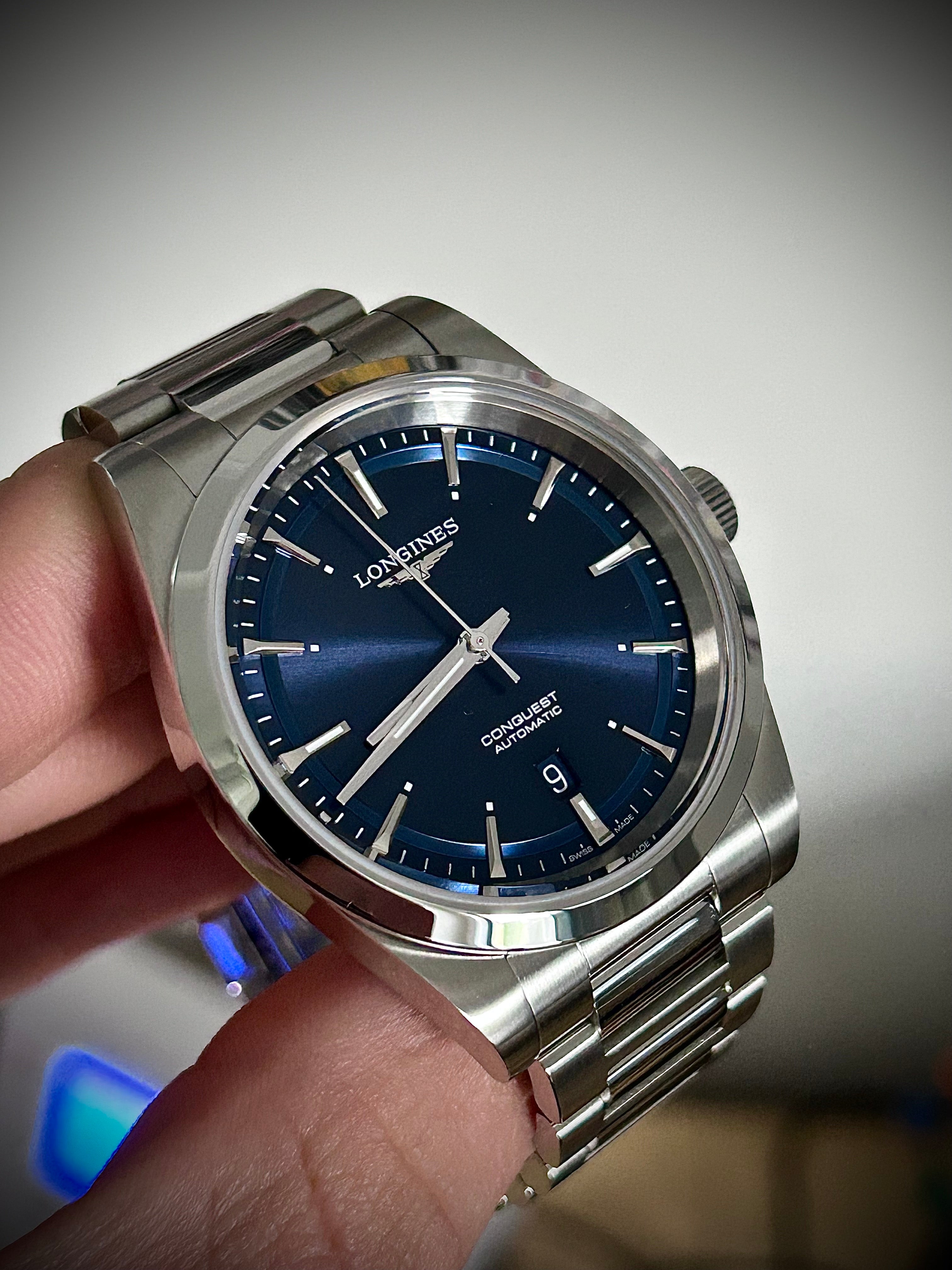 2025 LONGINES CONQUEST AUTOMATIC, FULL SET, INC GST