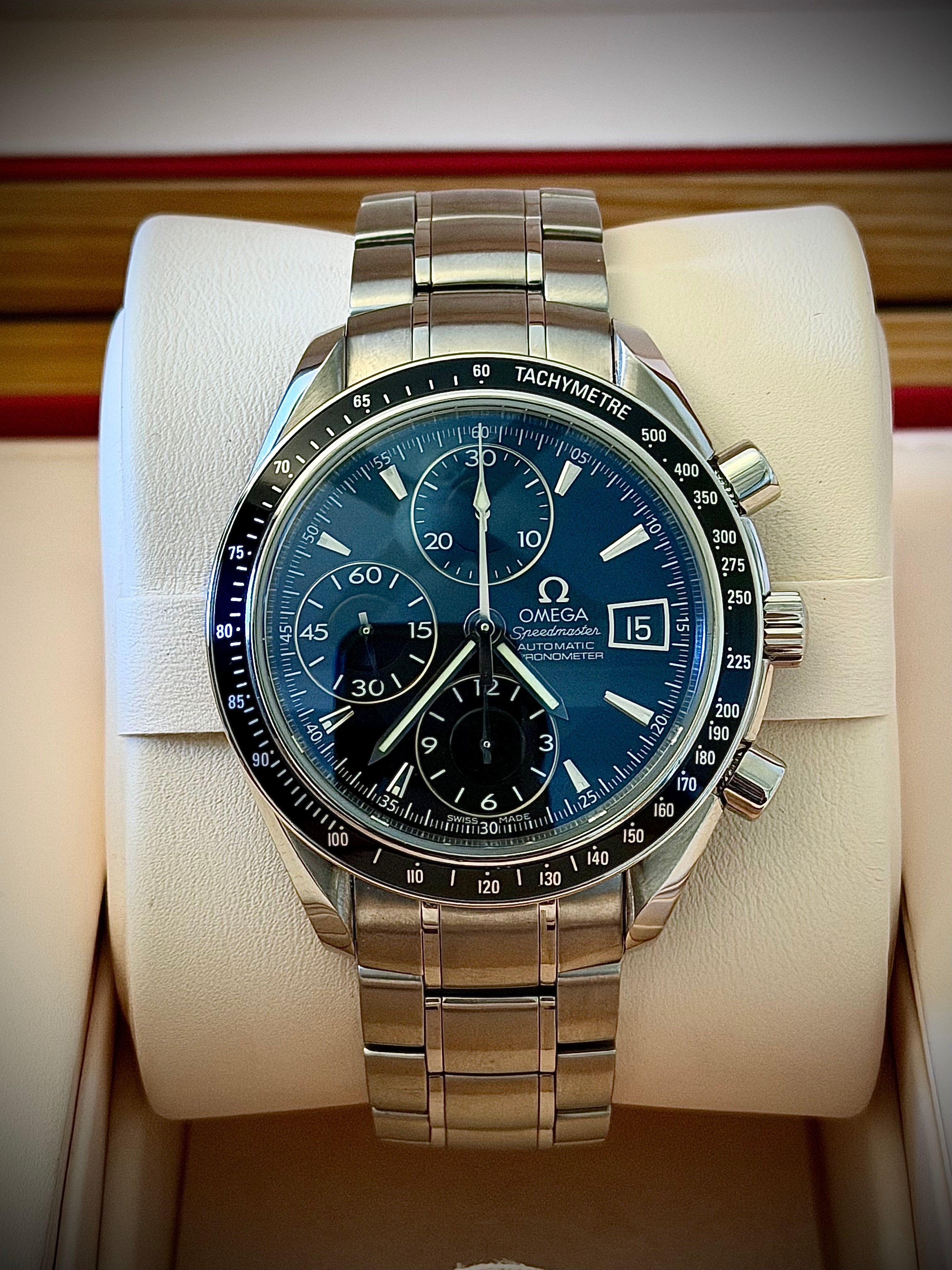2018 OMEGA SPEEDMASTER DATE AUTOMATIC, 3210.50.00, FULL SET, INC GST