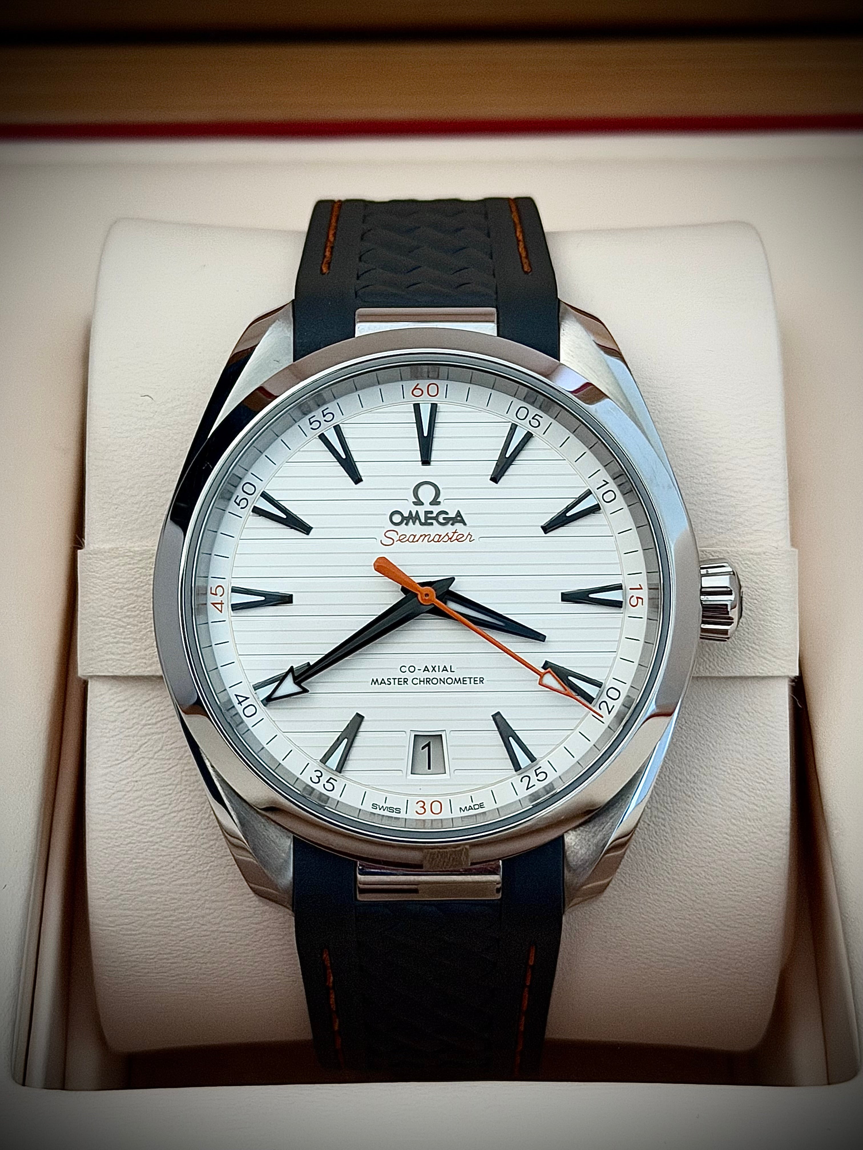 2026 OMEGA SEAMASTER AQUA TERRA 150M, 220.12.41.21.02.002, FULL SET, INC GST