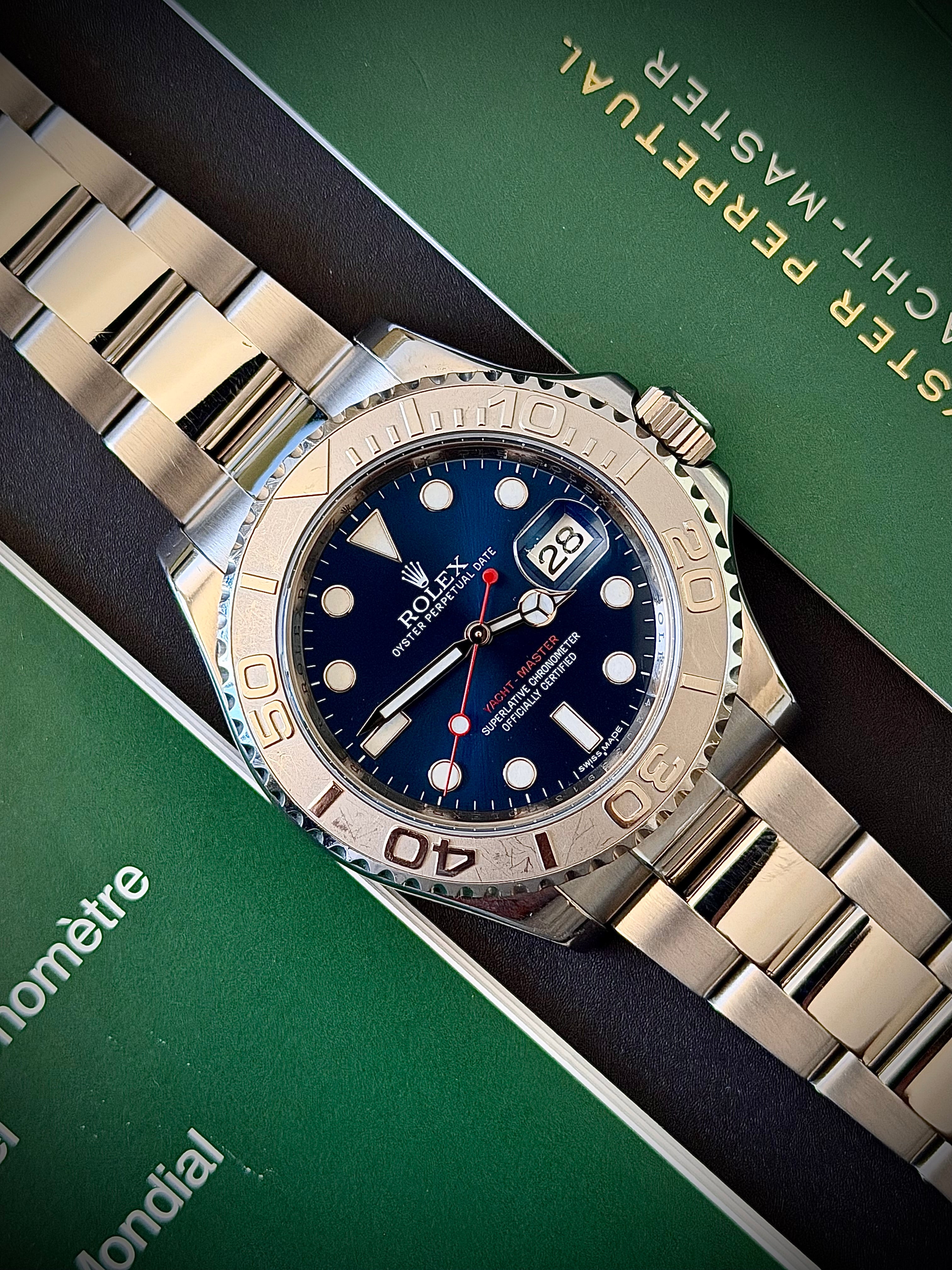 2013 ROLEX YACHT-MASTER 40, 116622, BOX AND PAPERS INC GST