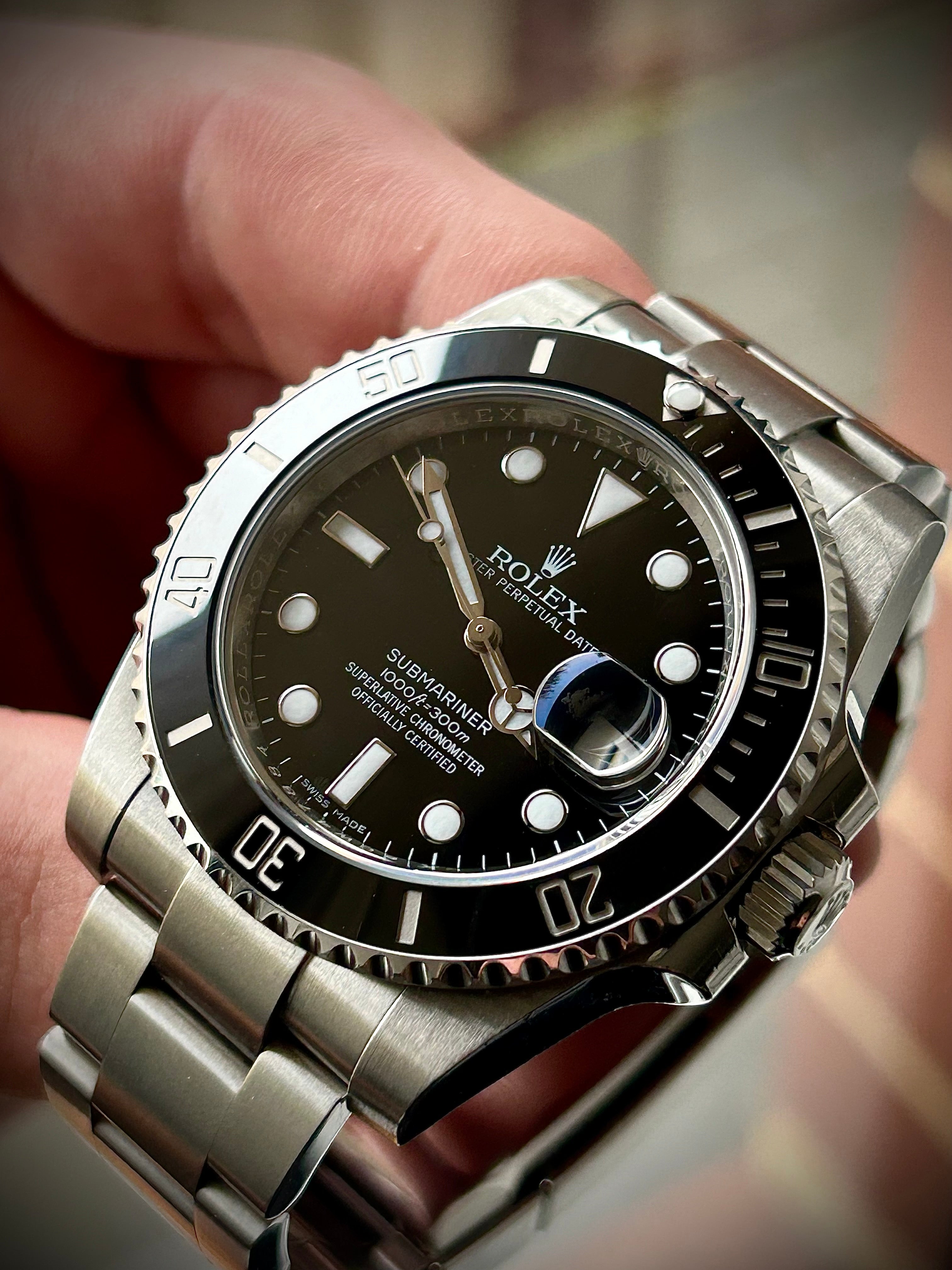 2017 ROLEX SUBMARINER DATE 116610LN, FULL SET, INC GST