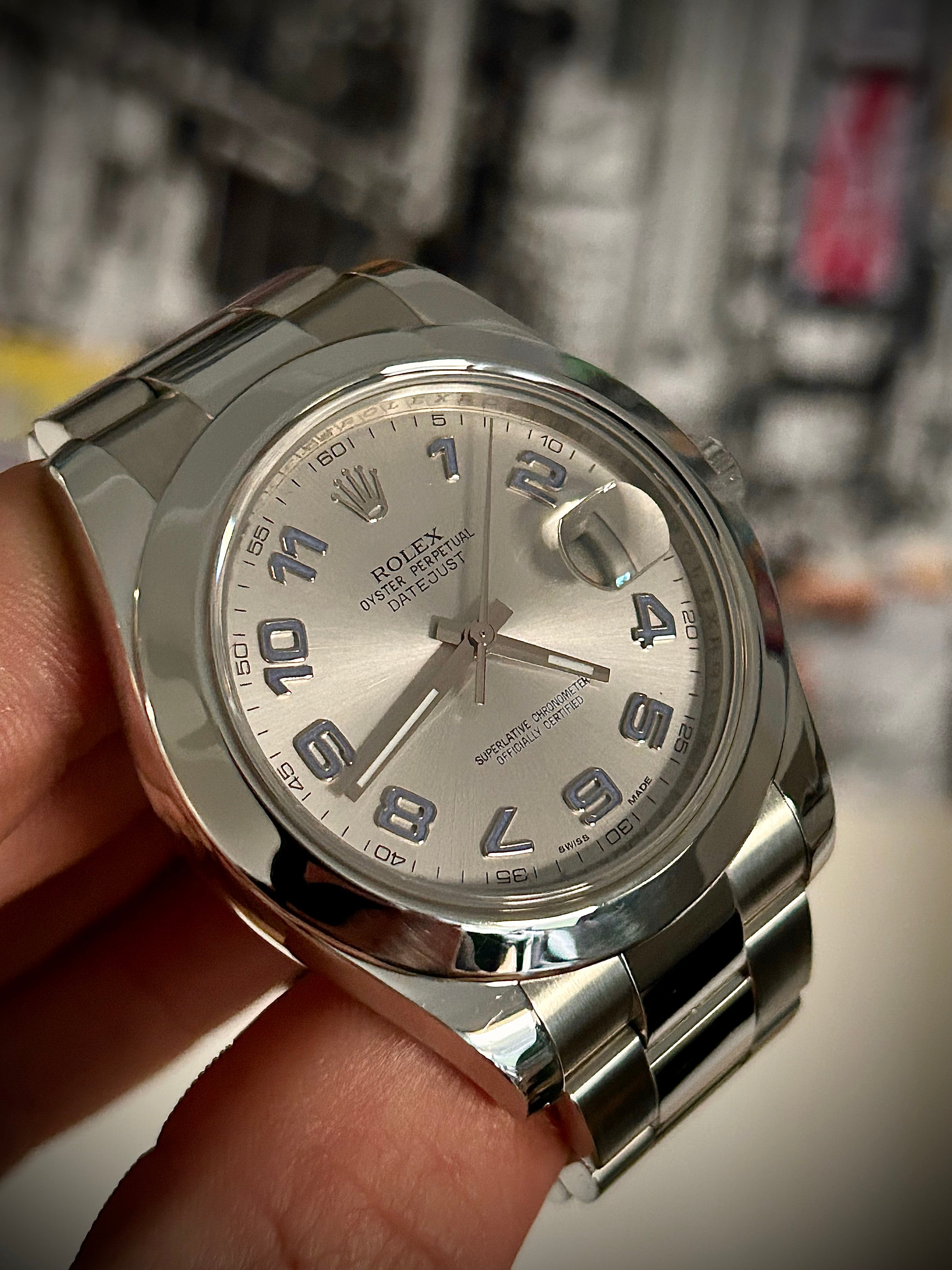 ROLEX DATEJUST II, 116300, BOX AND AUTHENTICITY CARD, INC GST