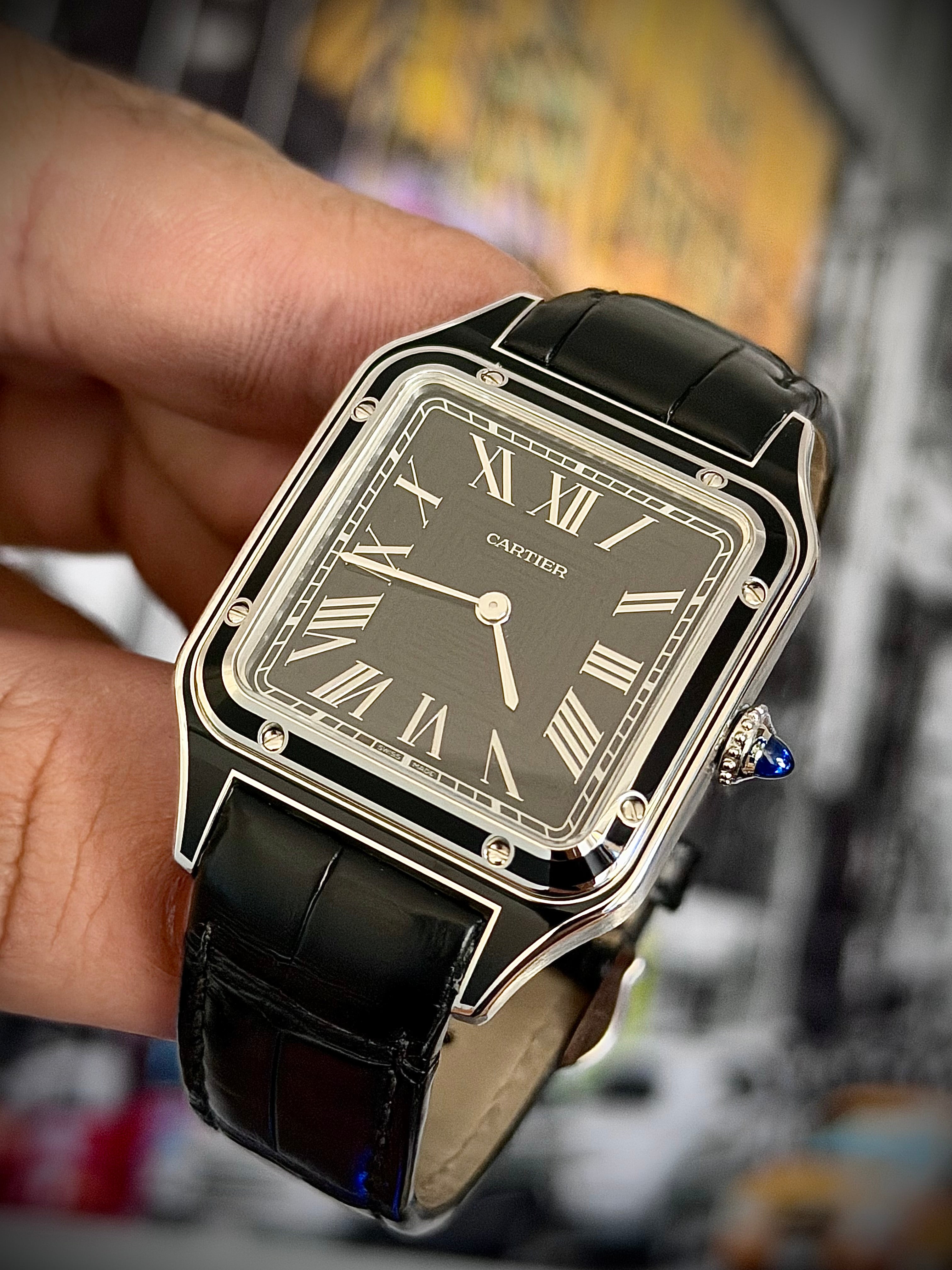 2024 CARTIER SANTOS-DUMONT, WSSA0046, BOX & CARD, INC GST