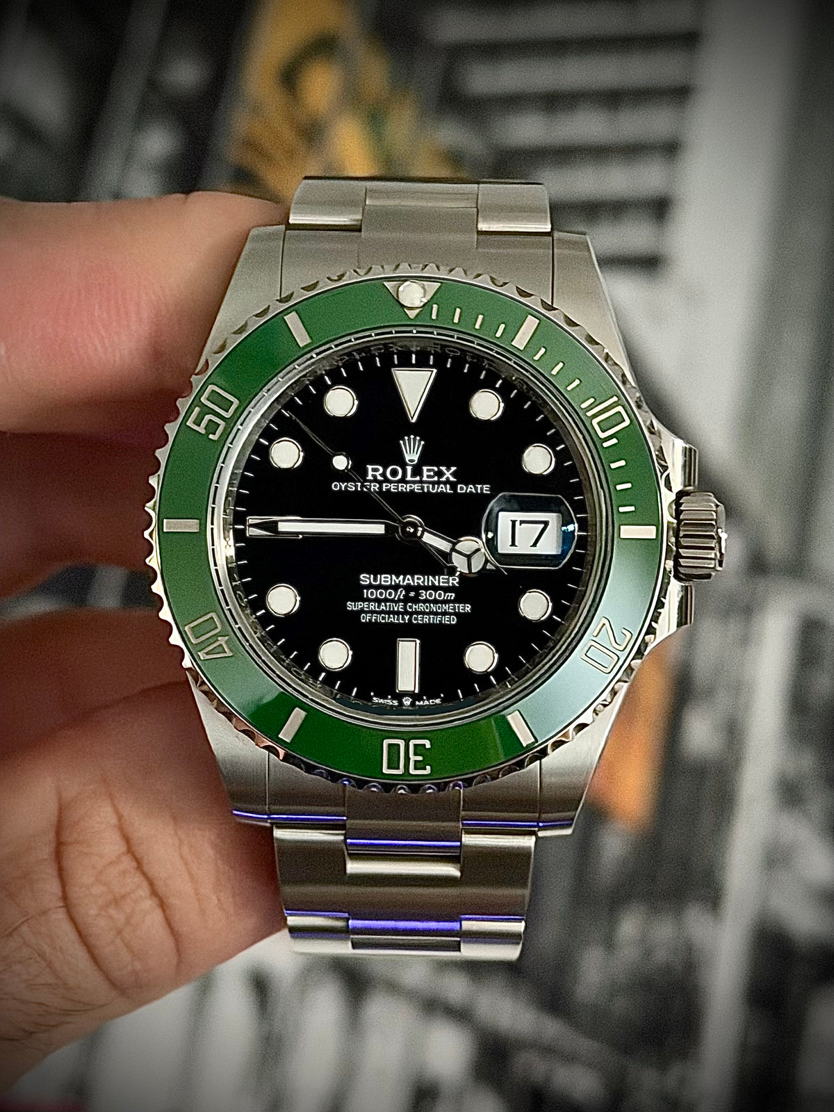 2026 ROLEX SUBMARINER DATE “STARBUCKS”, 126610LV, FULL SET, NEAR MINT, INC GST