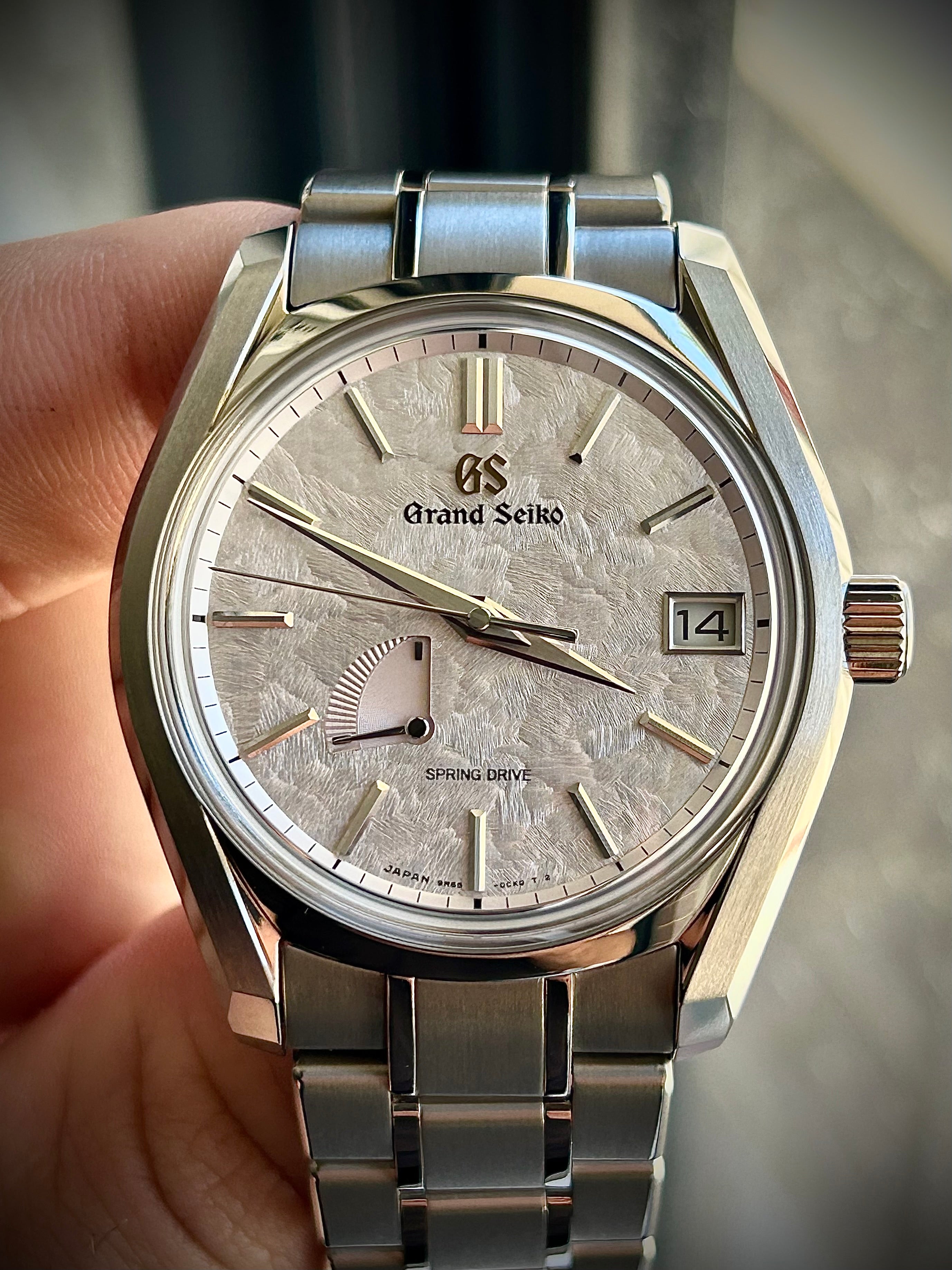 2023 GRAND SEIKO HERITAGE SPRING DRIVE, SHUNBUN, SBGA413, FULL SET, INC GST