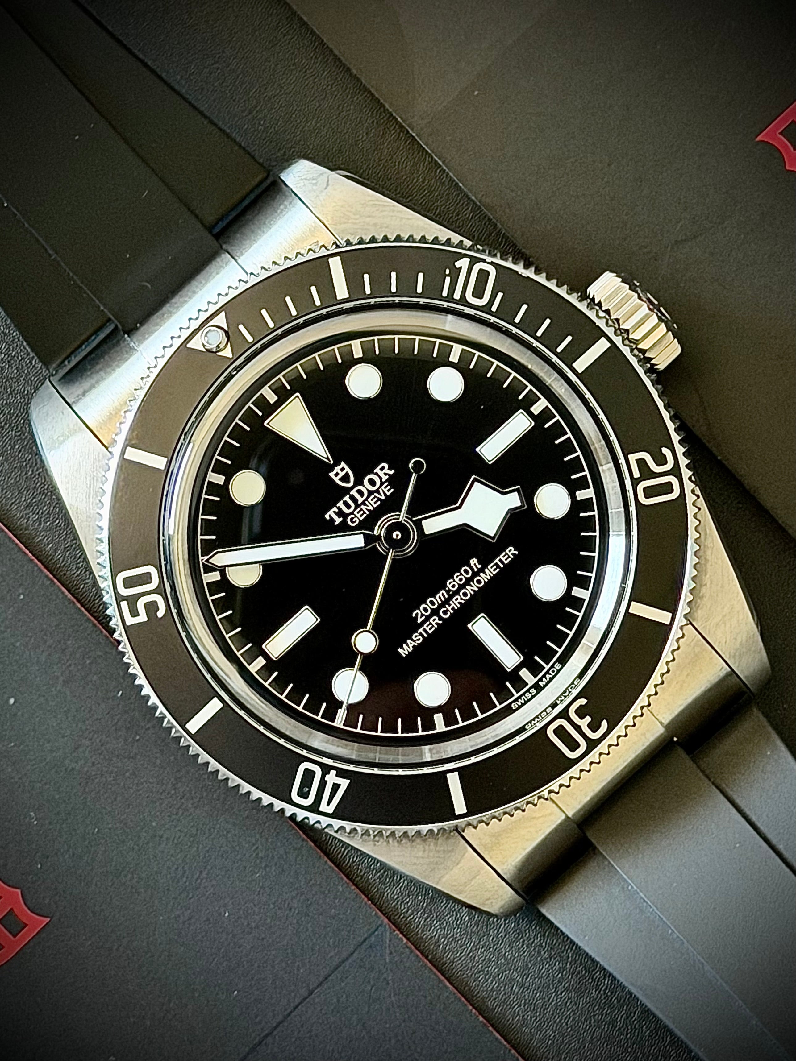 2024 TUDOR BLACK BAY 41 MONOCHROME, M7941A1A0NU, FULL SET, INC GST