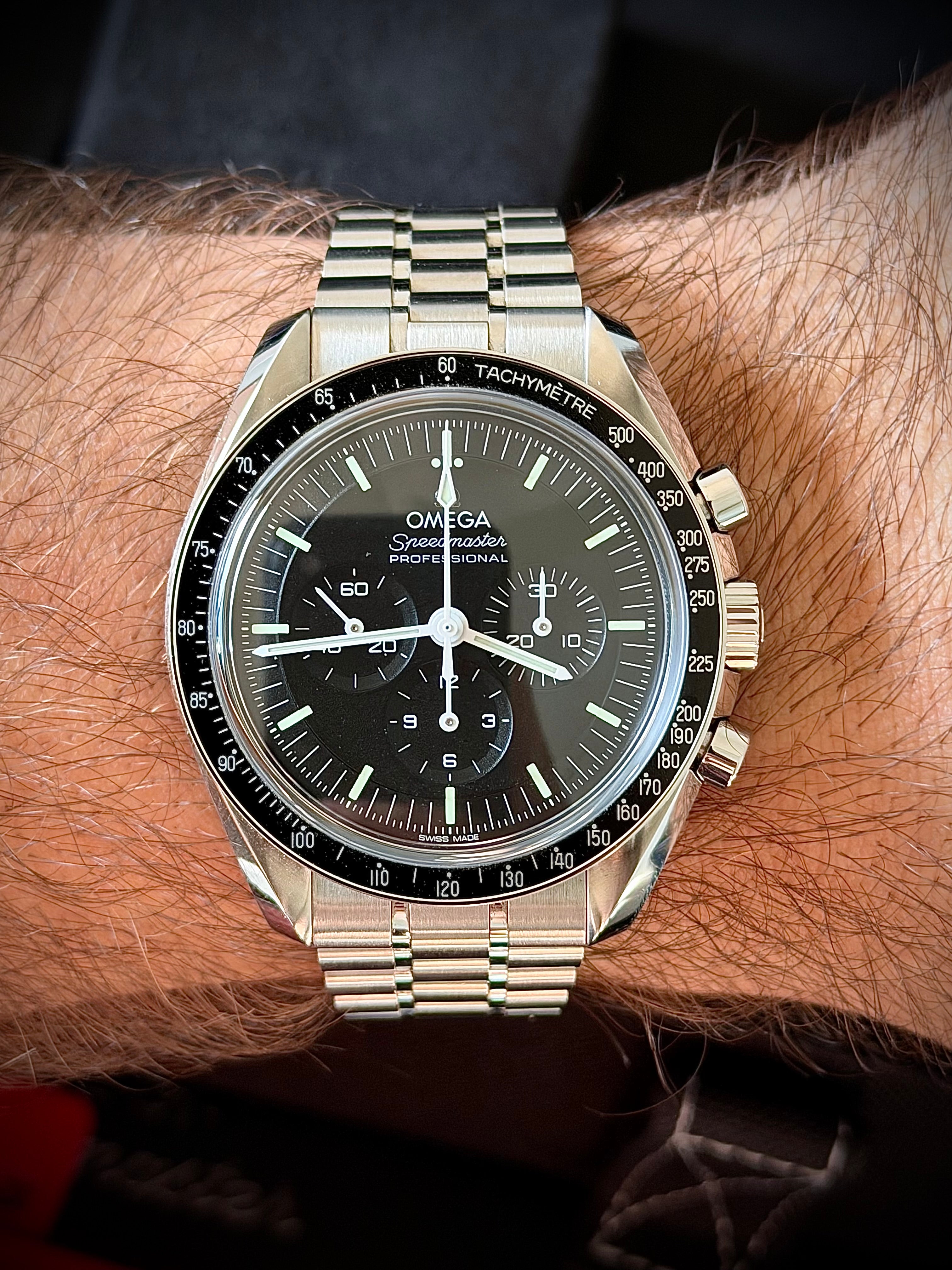 2022 OMEGA SPEEDMASTER PROFESSIONAL, SAPPHIRE SANDWICH , FULL SET, INC GST