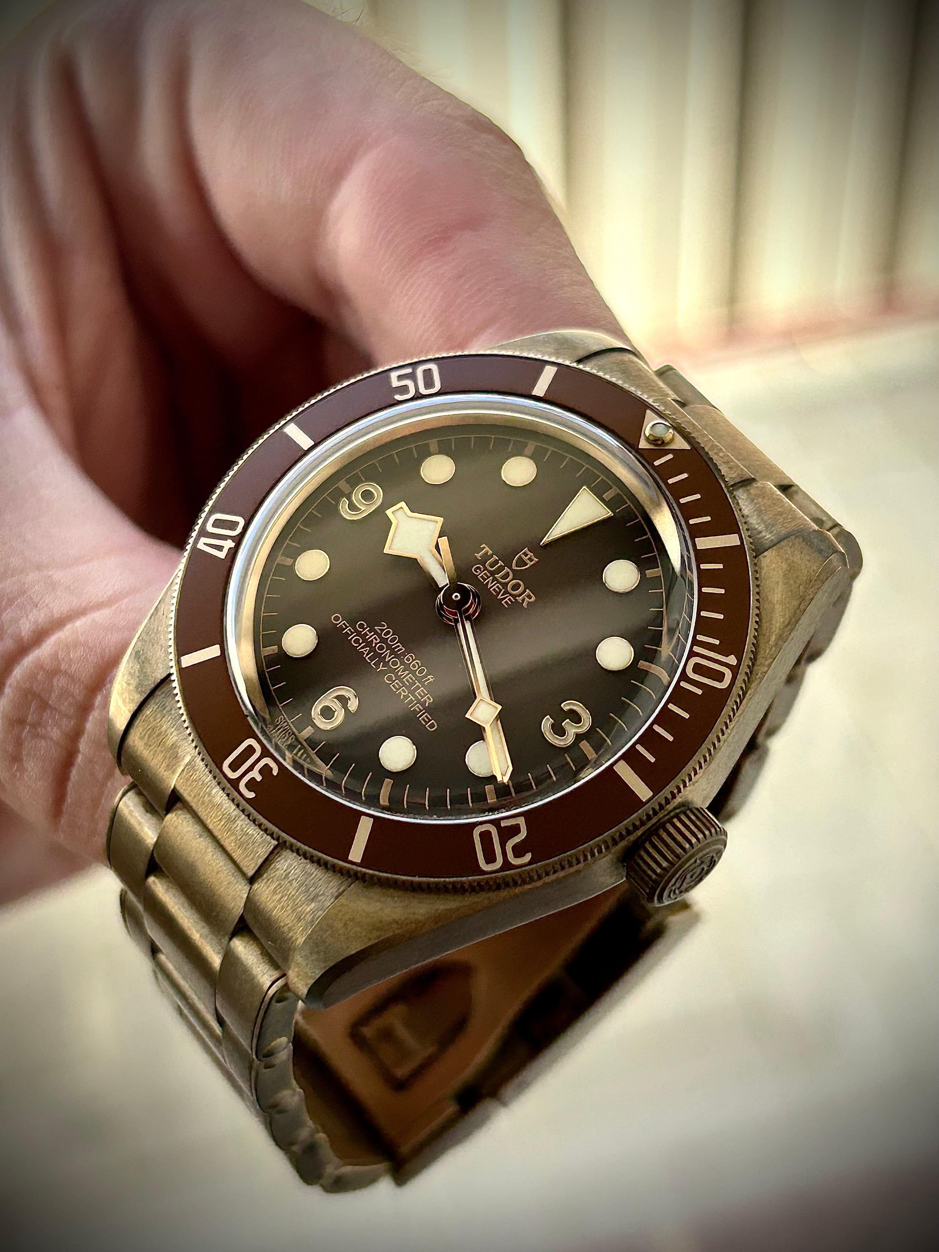 2022 TUDOR BLACK BAY 58 BRONZE, FULL SET, INC GST