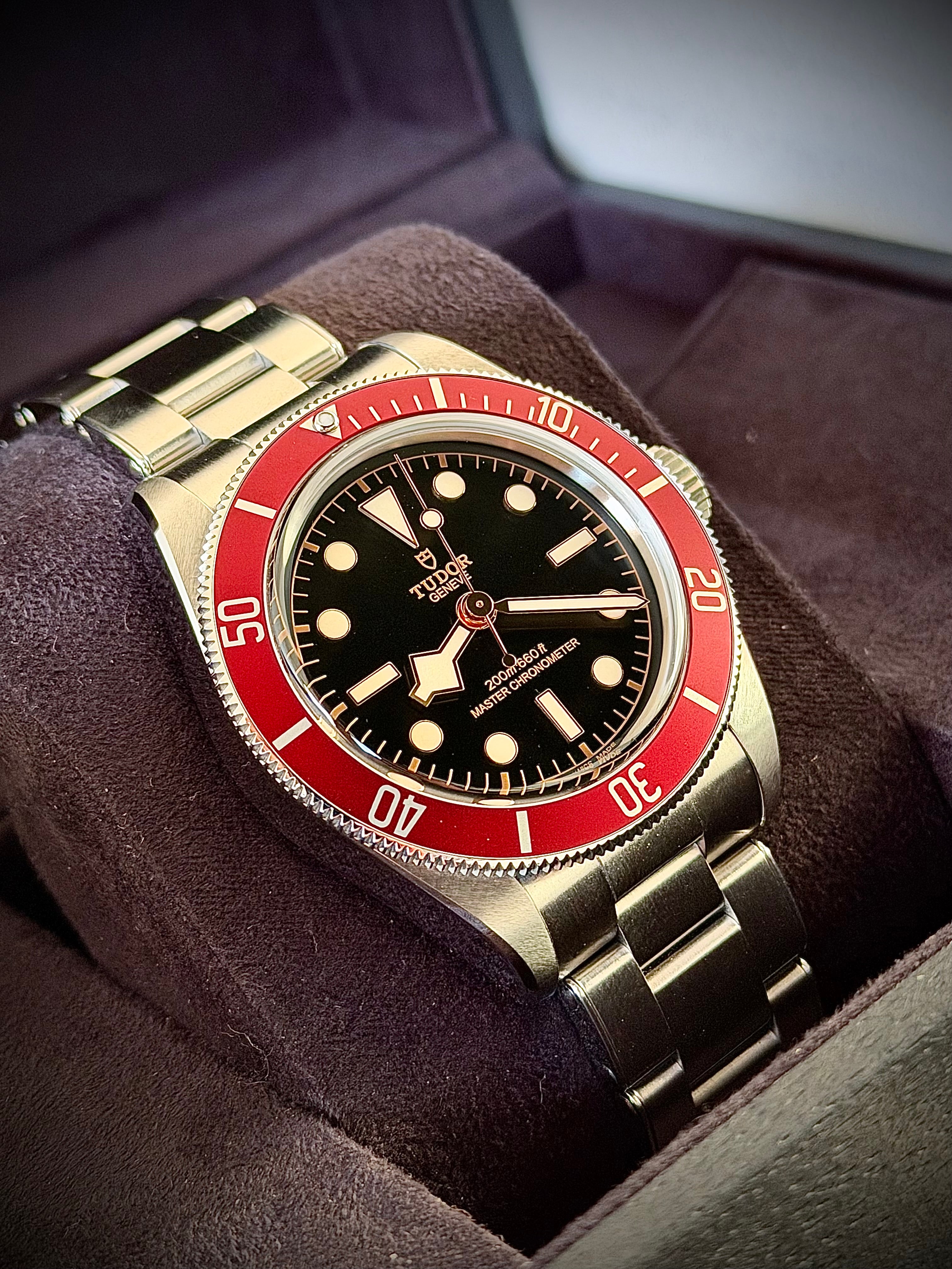 2024 TUDOR BLACK BAY BURGANDY, 41MM, FULL SET, INC GST