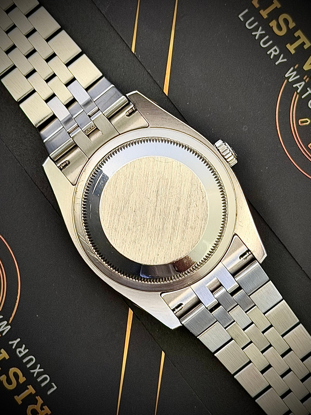 2009 ROLEX DATEJUST 36, 116234, FLUTED BEZEL, SUPER JUBILEE BRACELET, ROULETTE DATE WHEEL, WATCH ONLY, INC GST