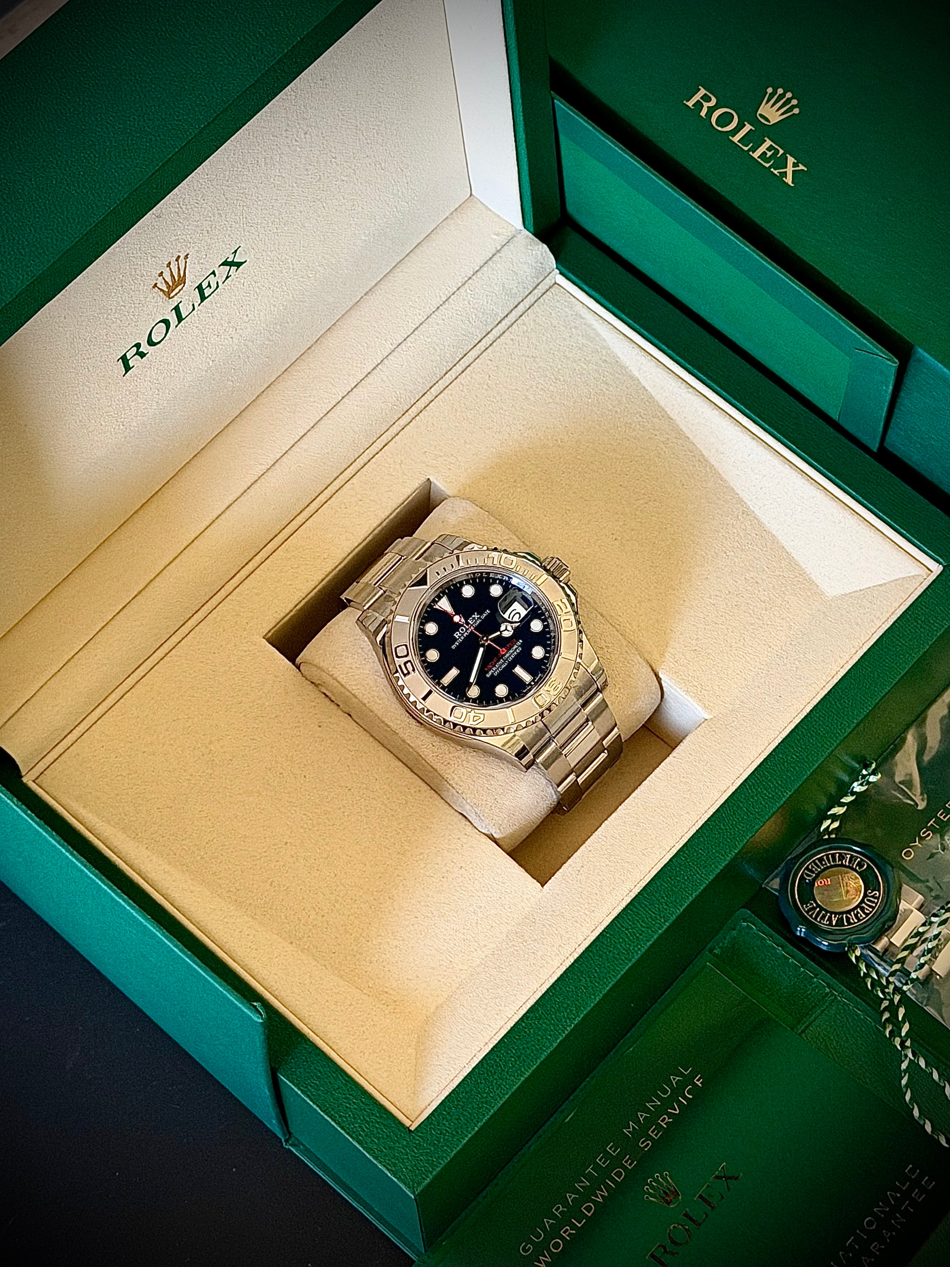 2026 ROLEX YACHT-MASTER 40, 126622, BLUE DIAL, BRAND NEW, FULLY STICKERED, FULL SET, INC GST