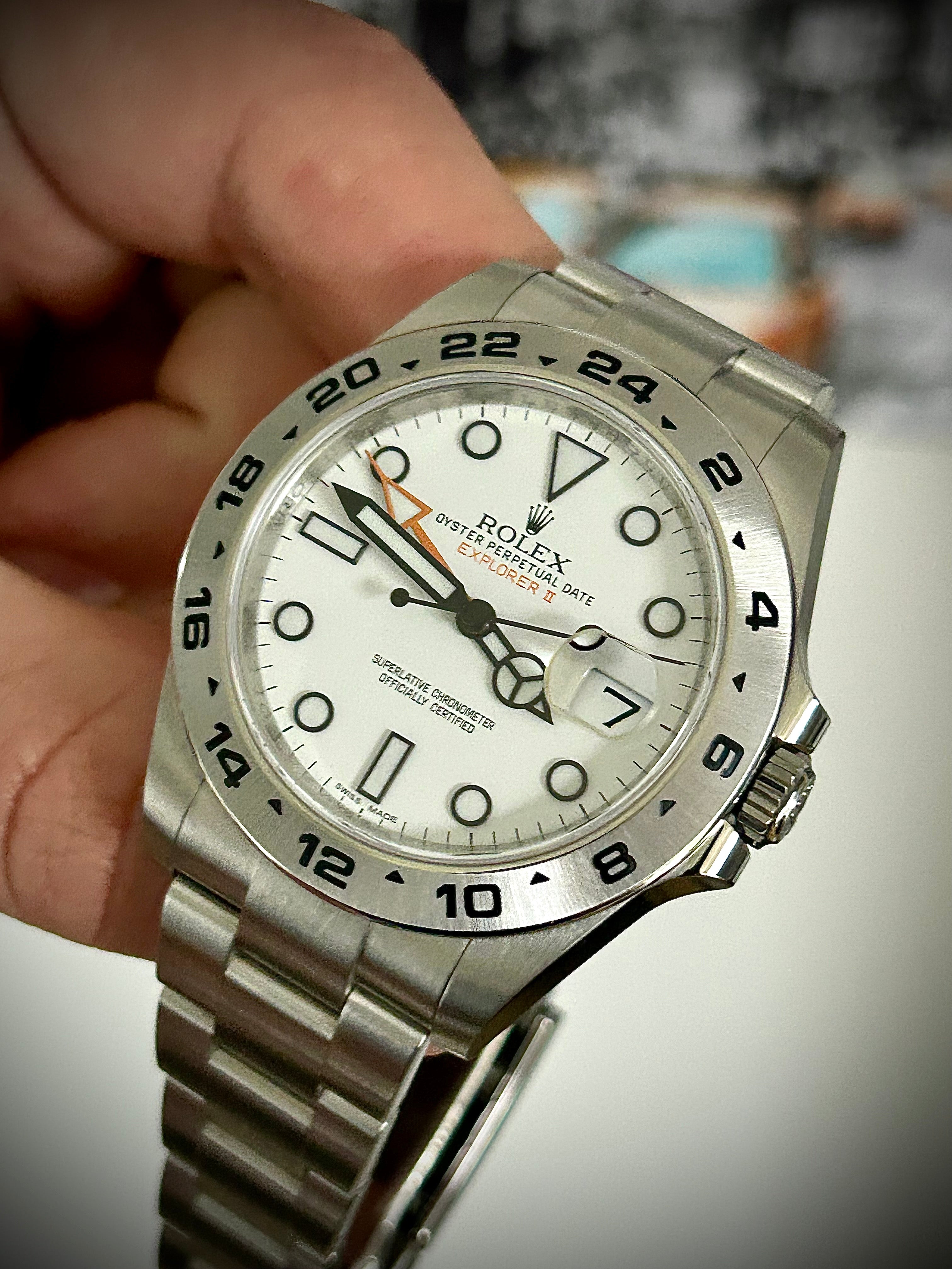 2016 ROLEX EXPLORER II, 216570, FULL SET, INC GST