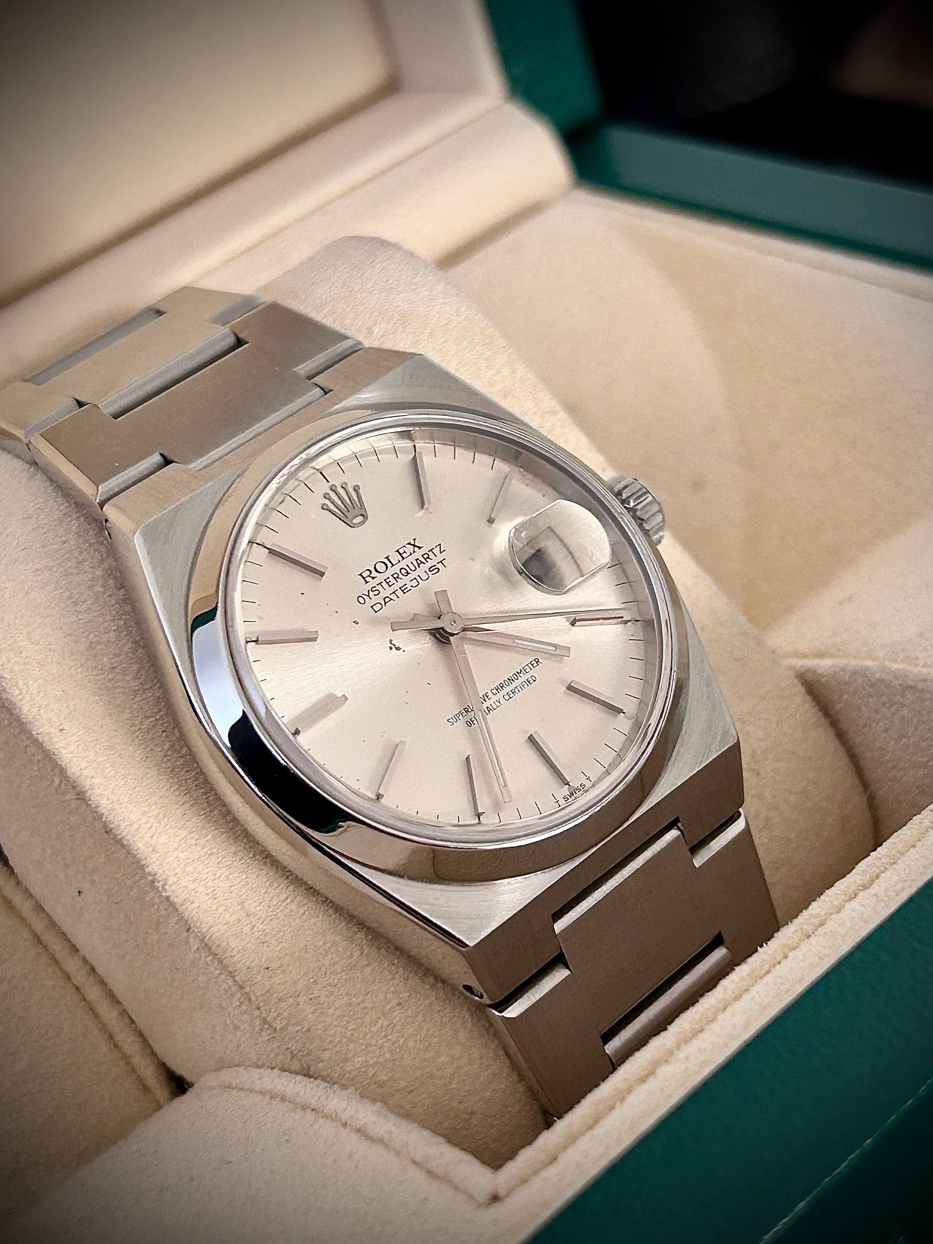 1979 ROLEX OYSTERQUARTZ DATEJUST, 17000, WATCH ONLY, INC GST