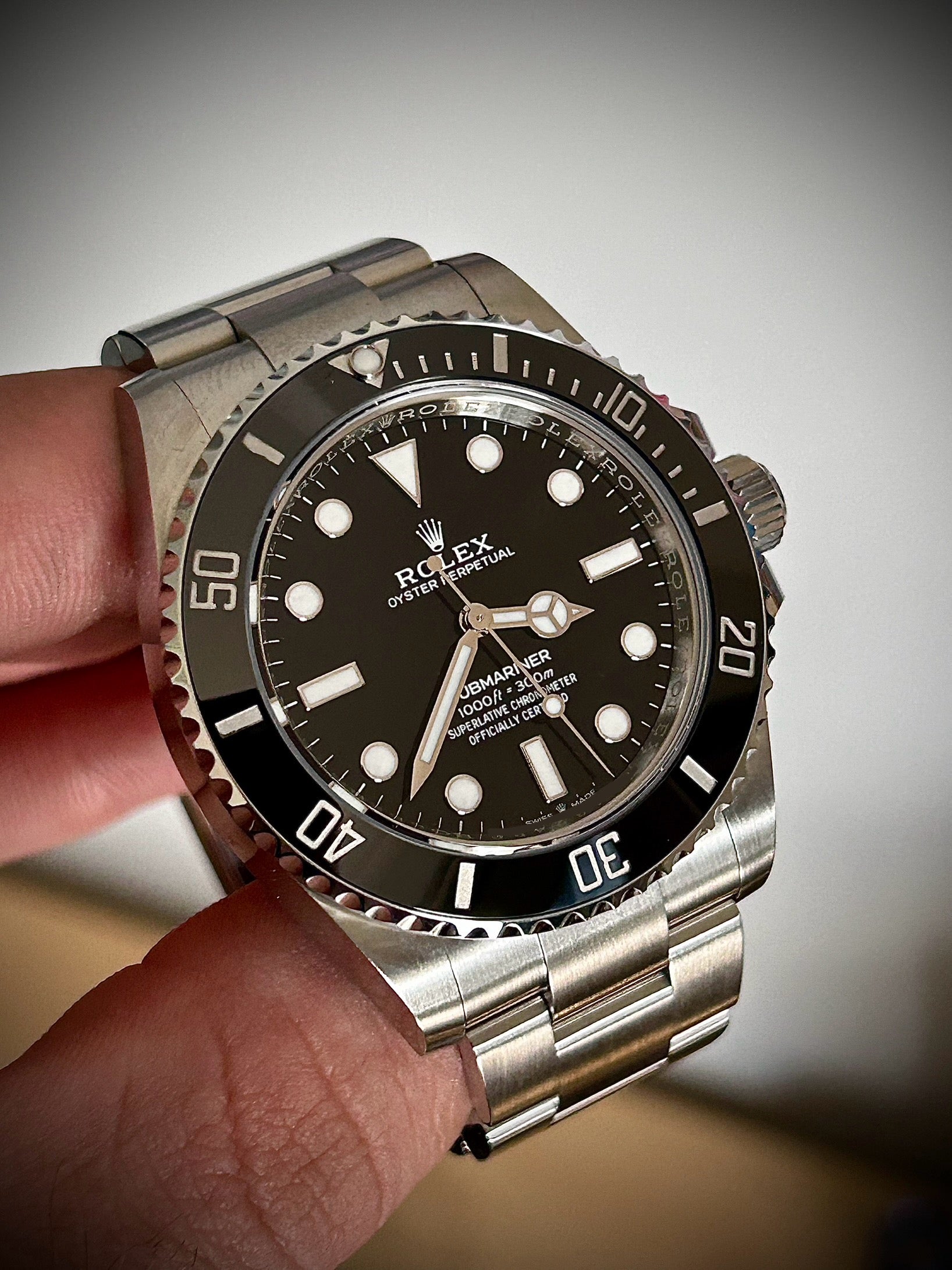 2025 ROLEX SUBMARINER NO DATE, 124060, FULL, INC GST