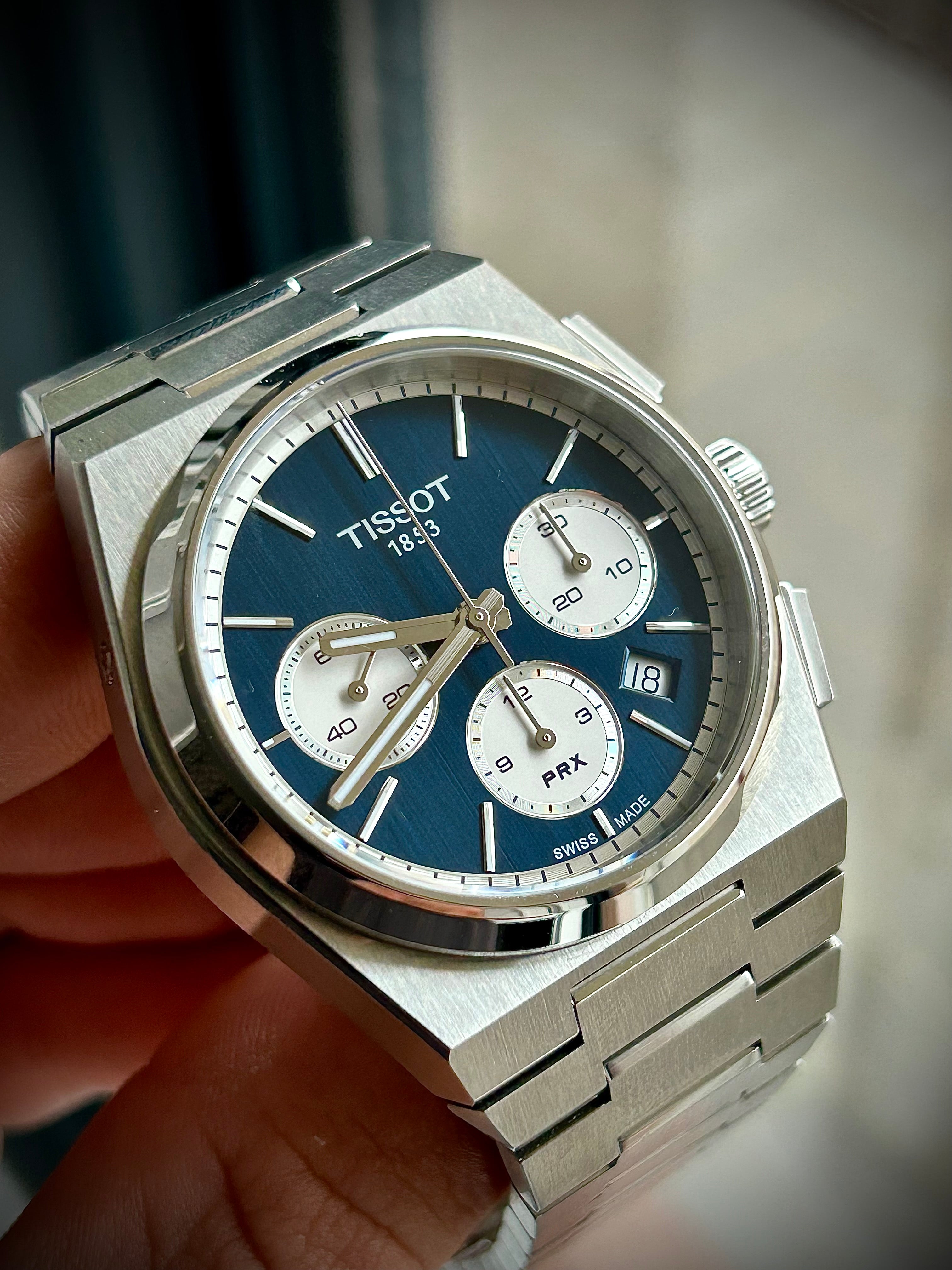 2024 TISSOT PRX AUTOMATIC CHRONOGRAPH, FULL SET, INC GST