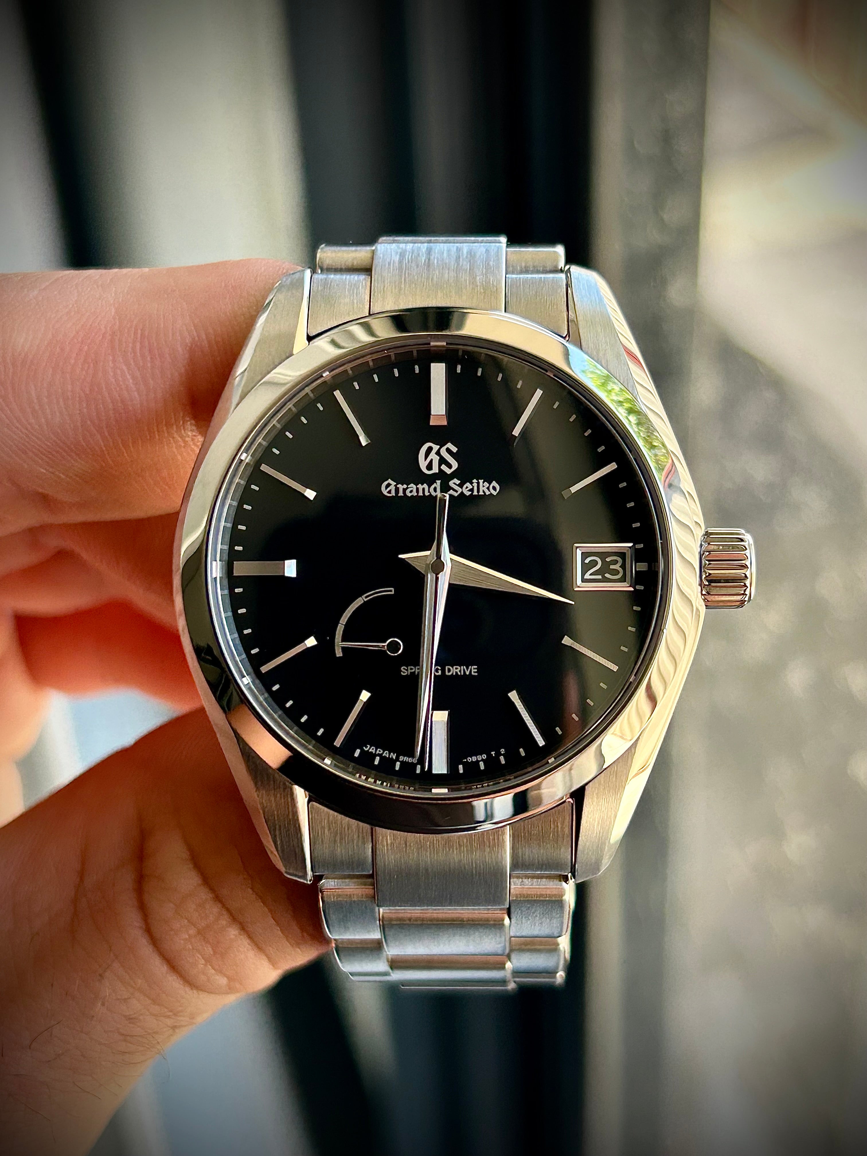 2017 GRAND SEIKO HERITAGE SPRING DRIVE, SBGA285G, FULL SET, INC GST