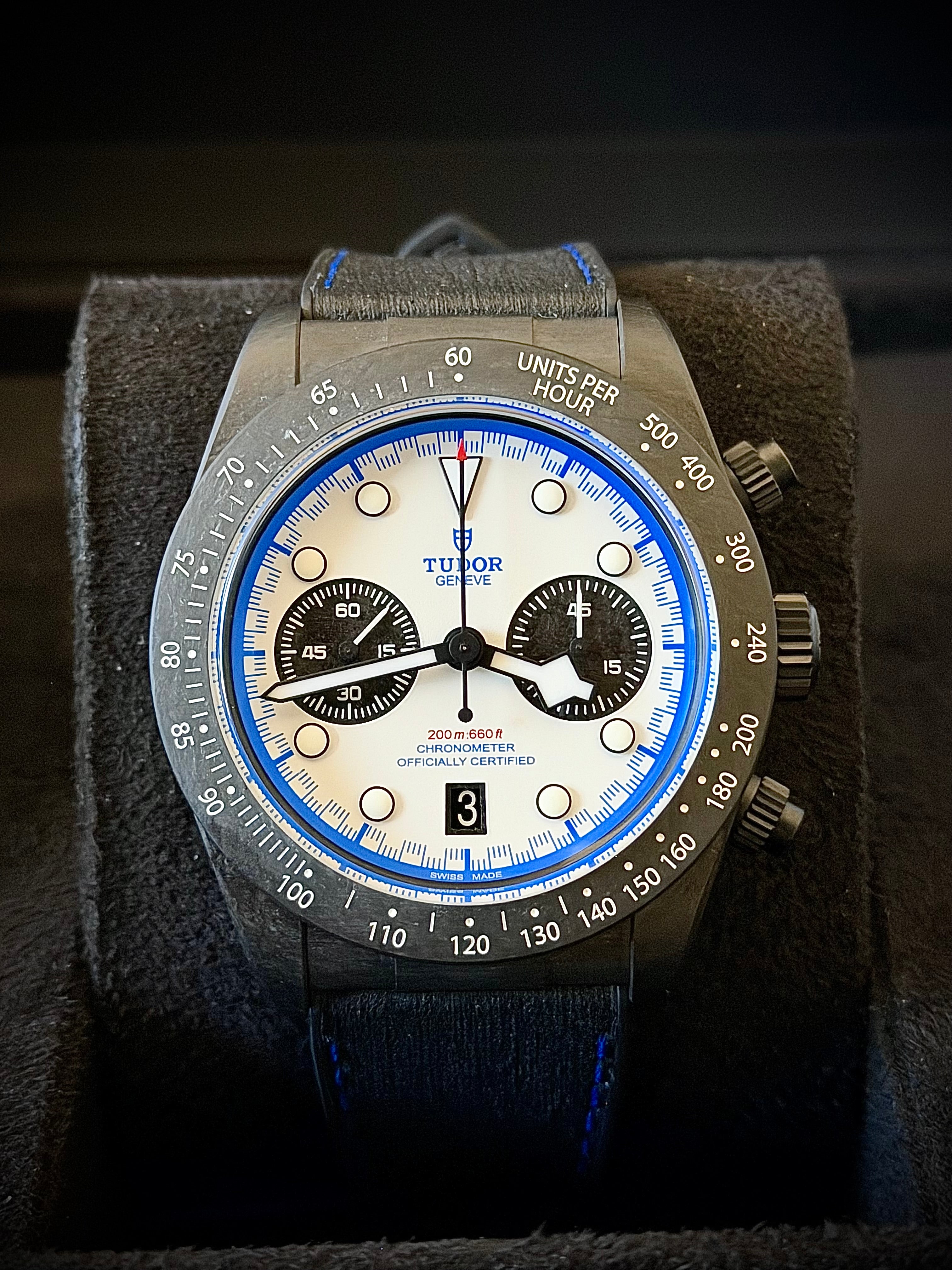 2025 TUDOR BLACK BAY CHRONOGRAPH CARBON 25, FULL SET, INC GST