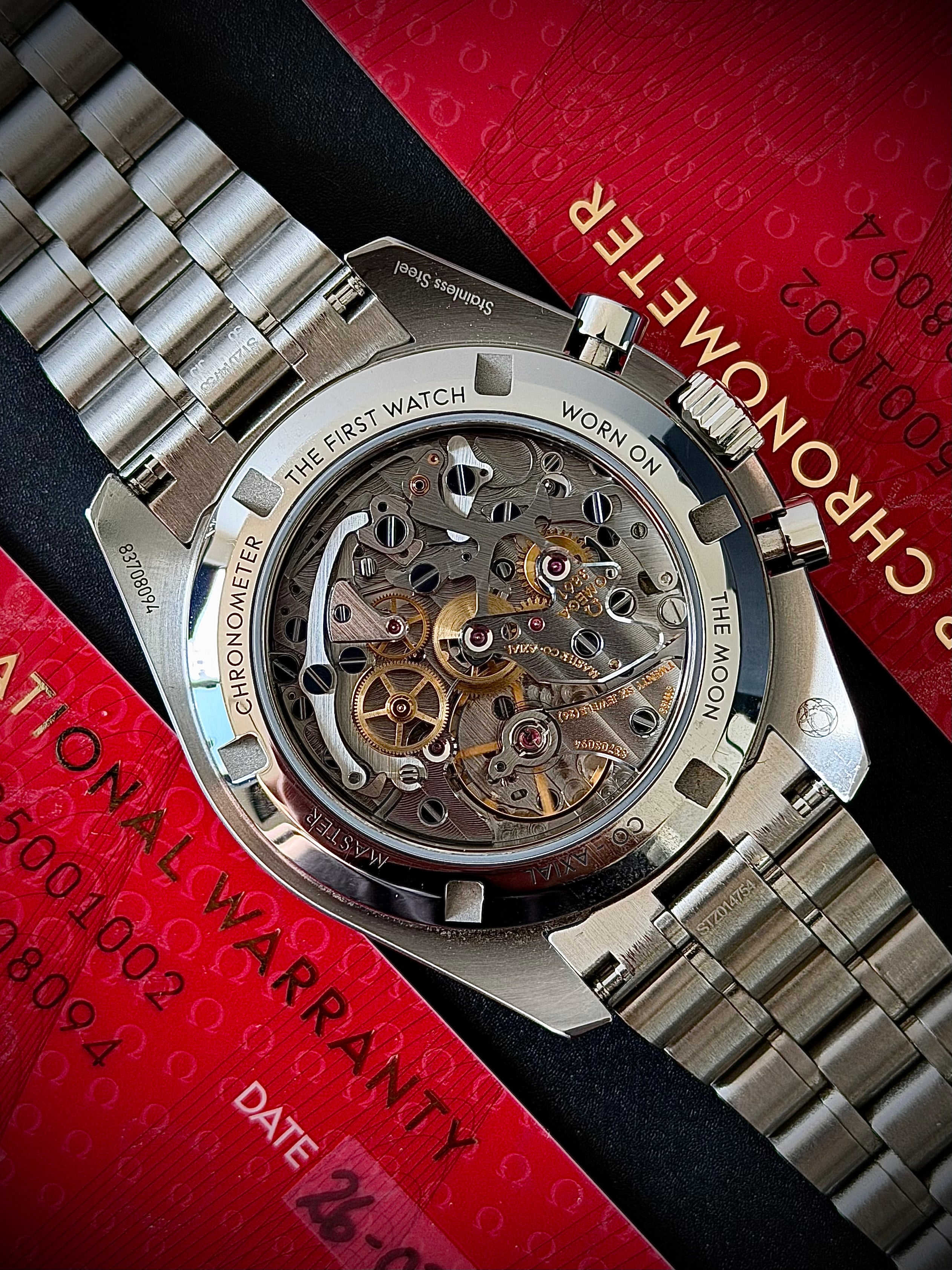 2022 OMEGA SPEEDMASTER PROFESSIONAL, SAPPHIRE SANDWICH , FULL SET, INC GST