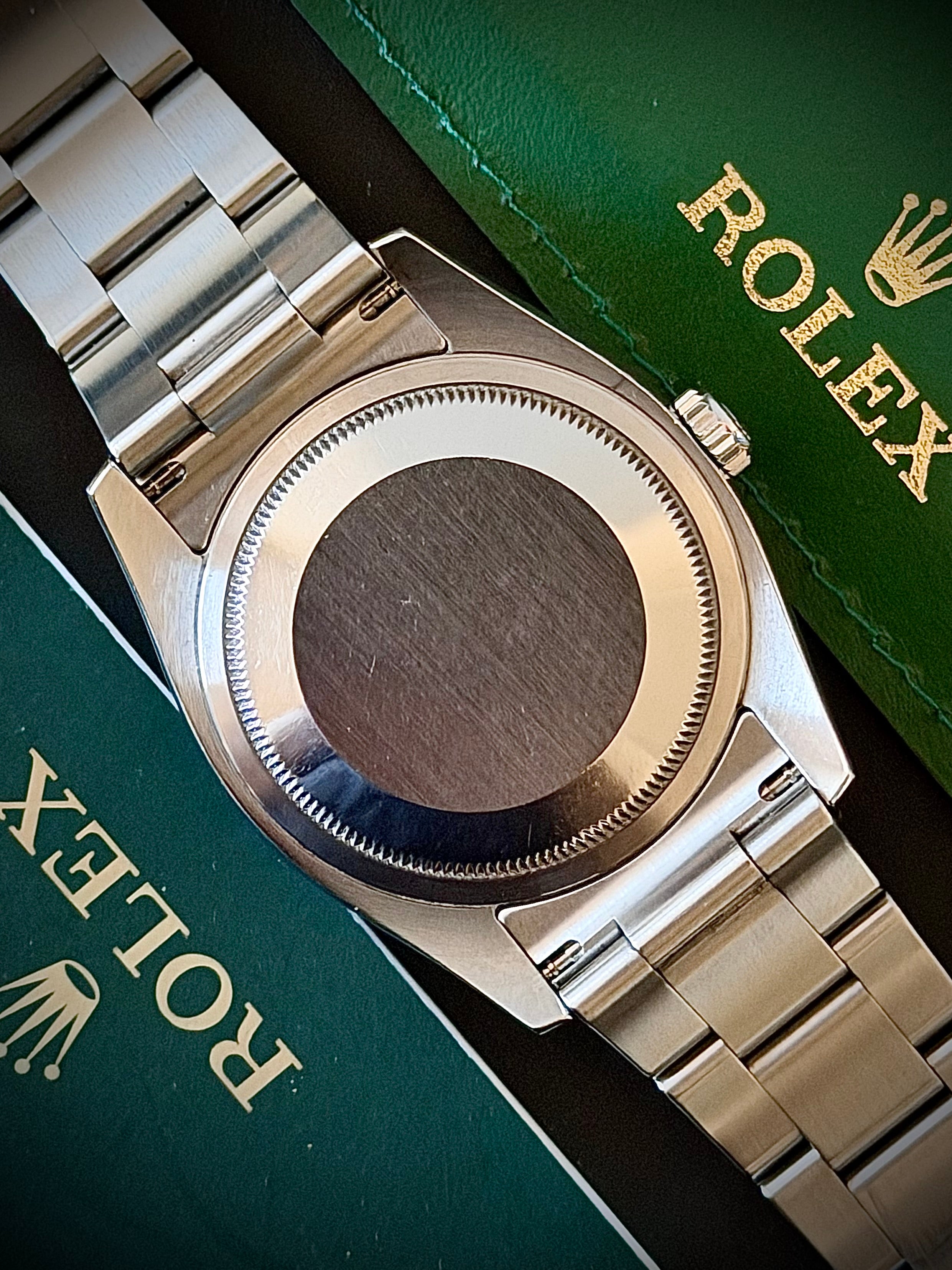 2009 ROLEX DATEJUST 36, 116234, FLUTED BEZEL, OYSTER BRACELET, SILVER DIAL, BOX & PAPERS, INC GST