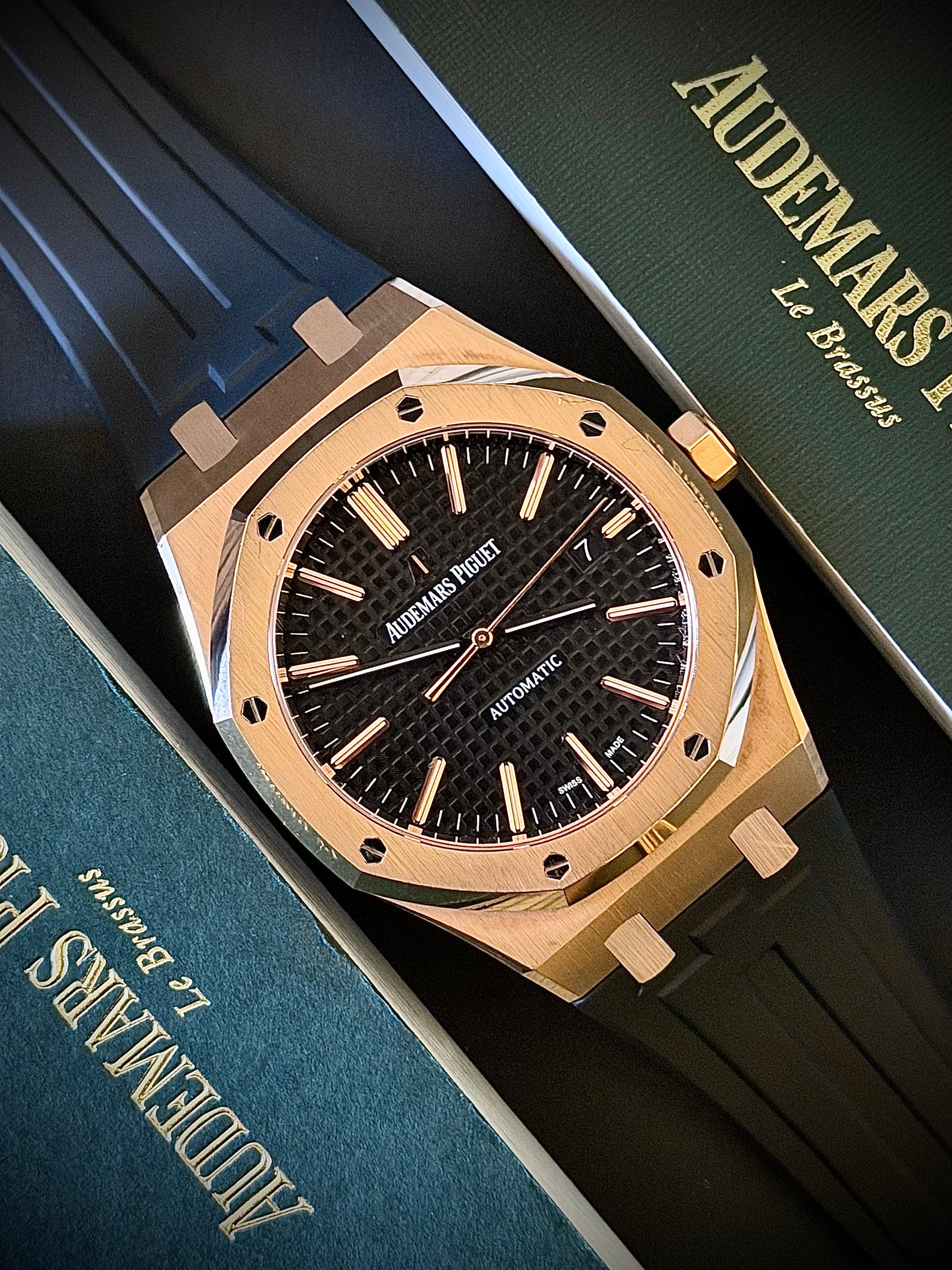 2017 AUDEMARS PIGUET ROYAL OAK, 15400OR, FULL SET, INC GST