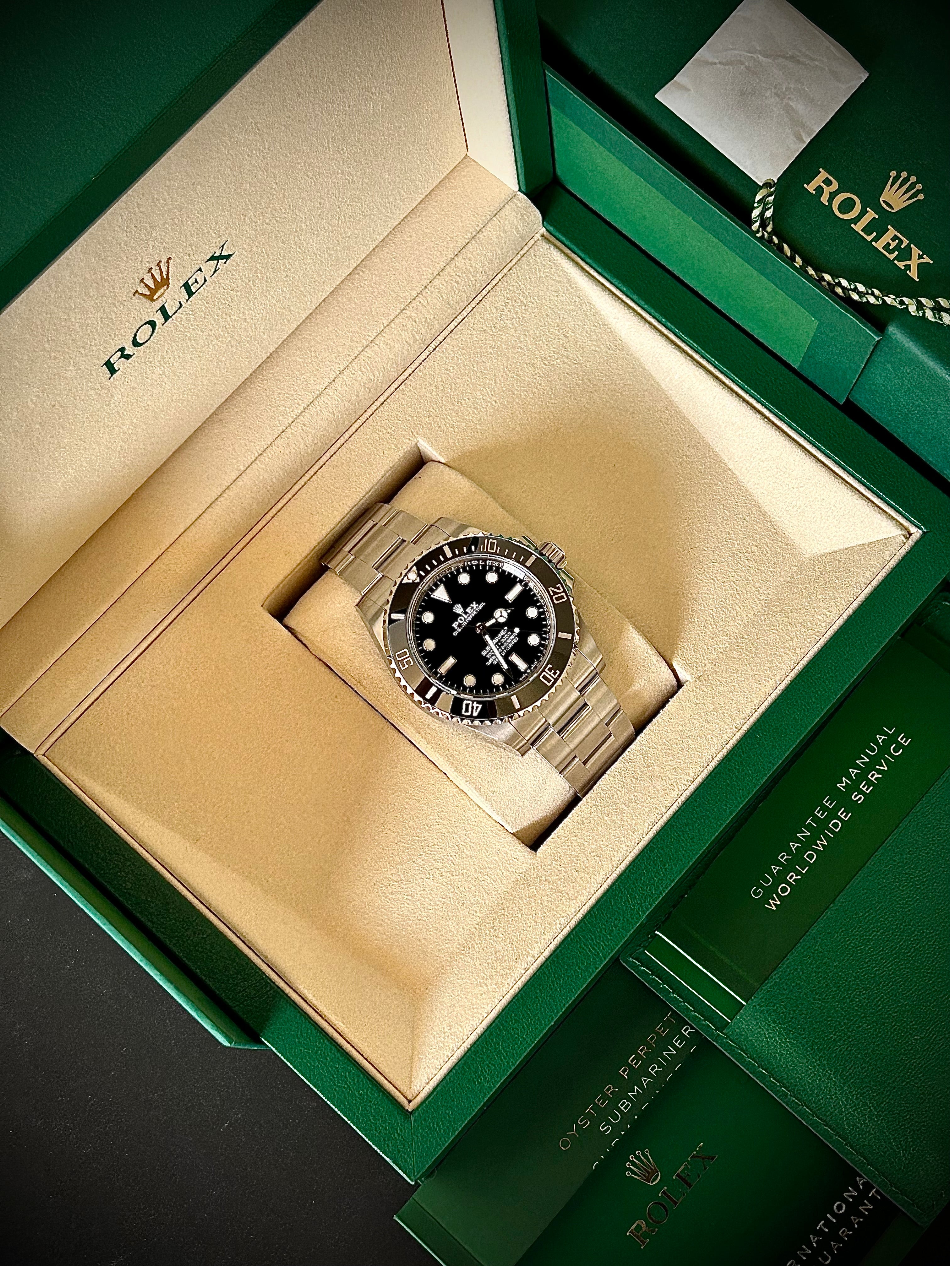 2025 ROLEX SUBMARINER NO DATE, 124060, FULL, INC GST