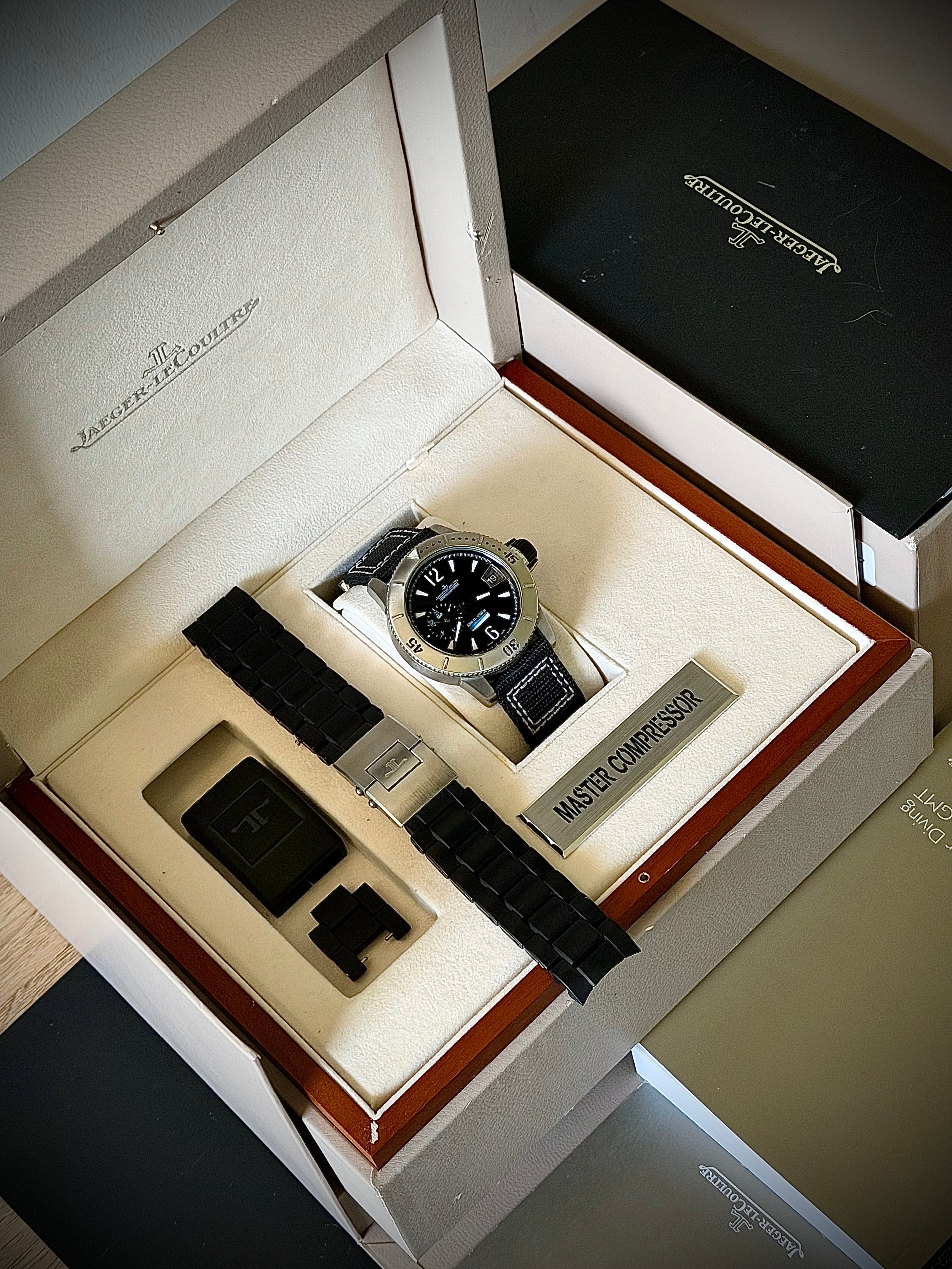 JAEGER-LECOULTRE MASTER COMPRESSOR DIVING GMT, Q187T770, LIMITED EDITION, JLC FACTORY SERVICED 2025, INC GST