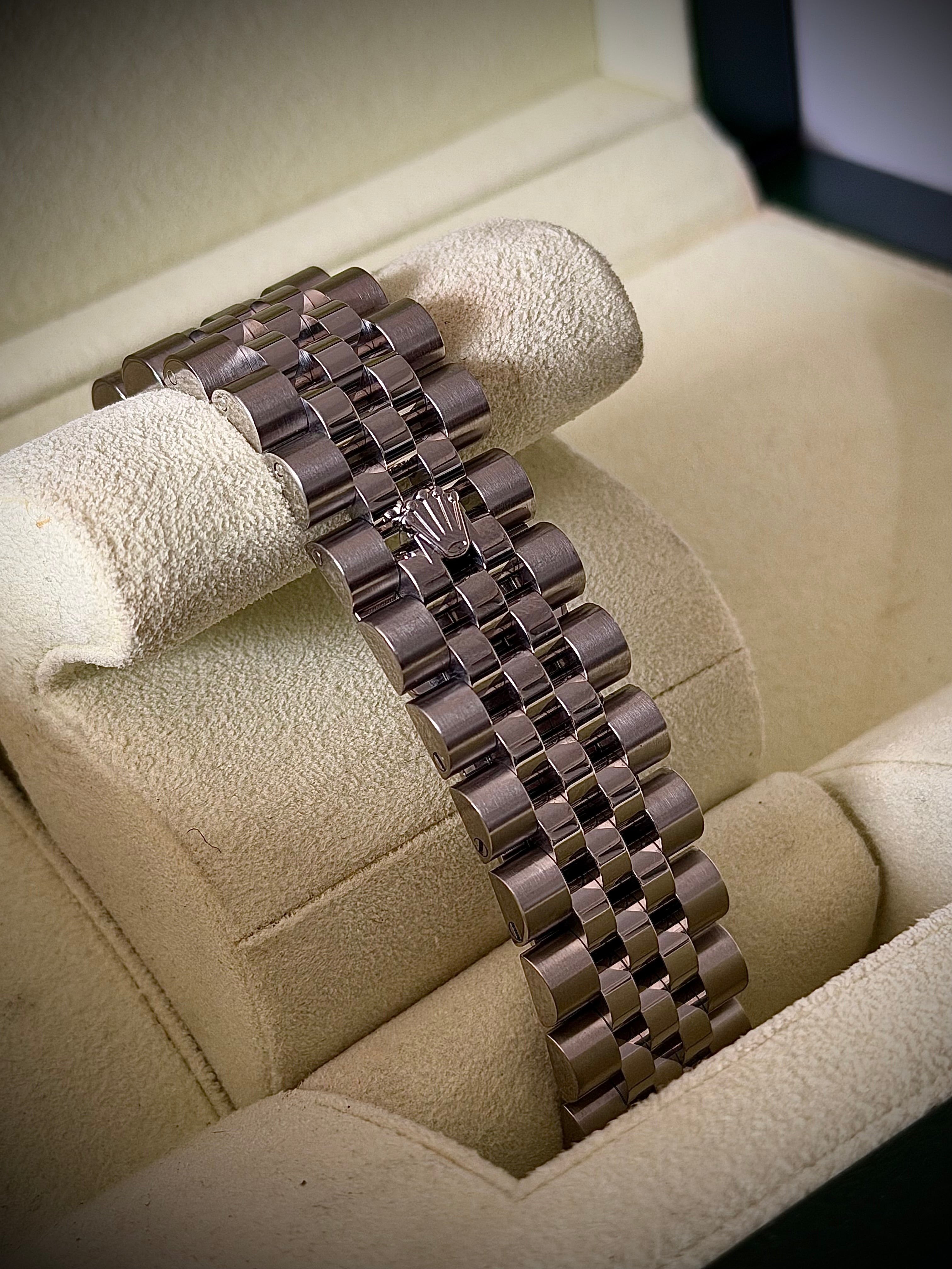 2012 ROLEX DATEJUST 36, 116234, BLACK DIAMOND DIAL, FULL SET, INC GST