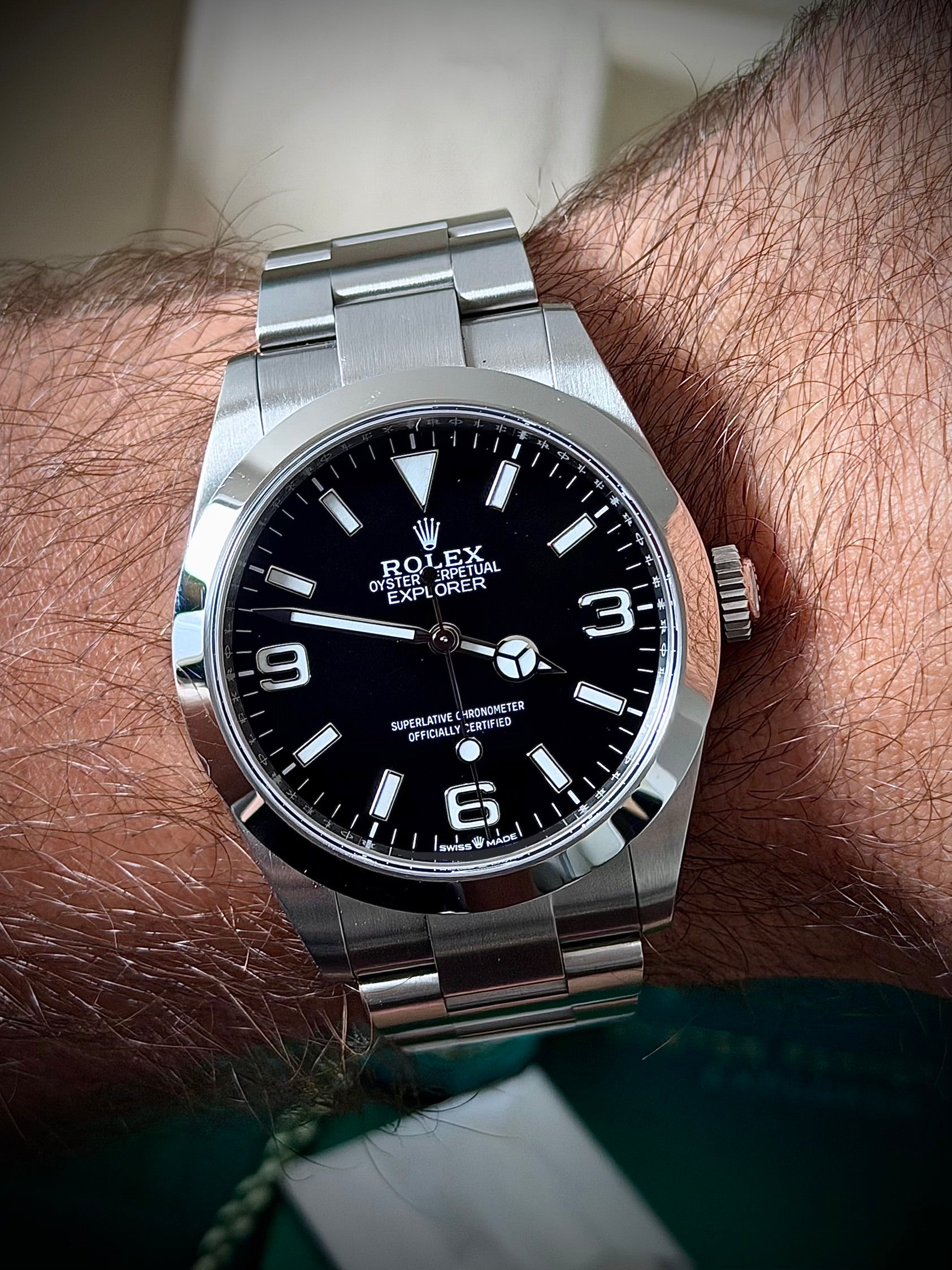 2025 ROLEX EXPLORER 40, 224270, FULL SET, INC GST