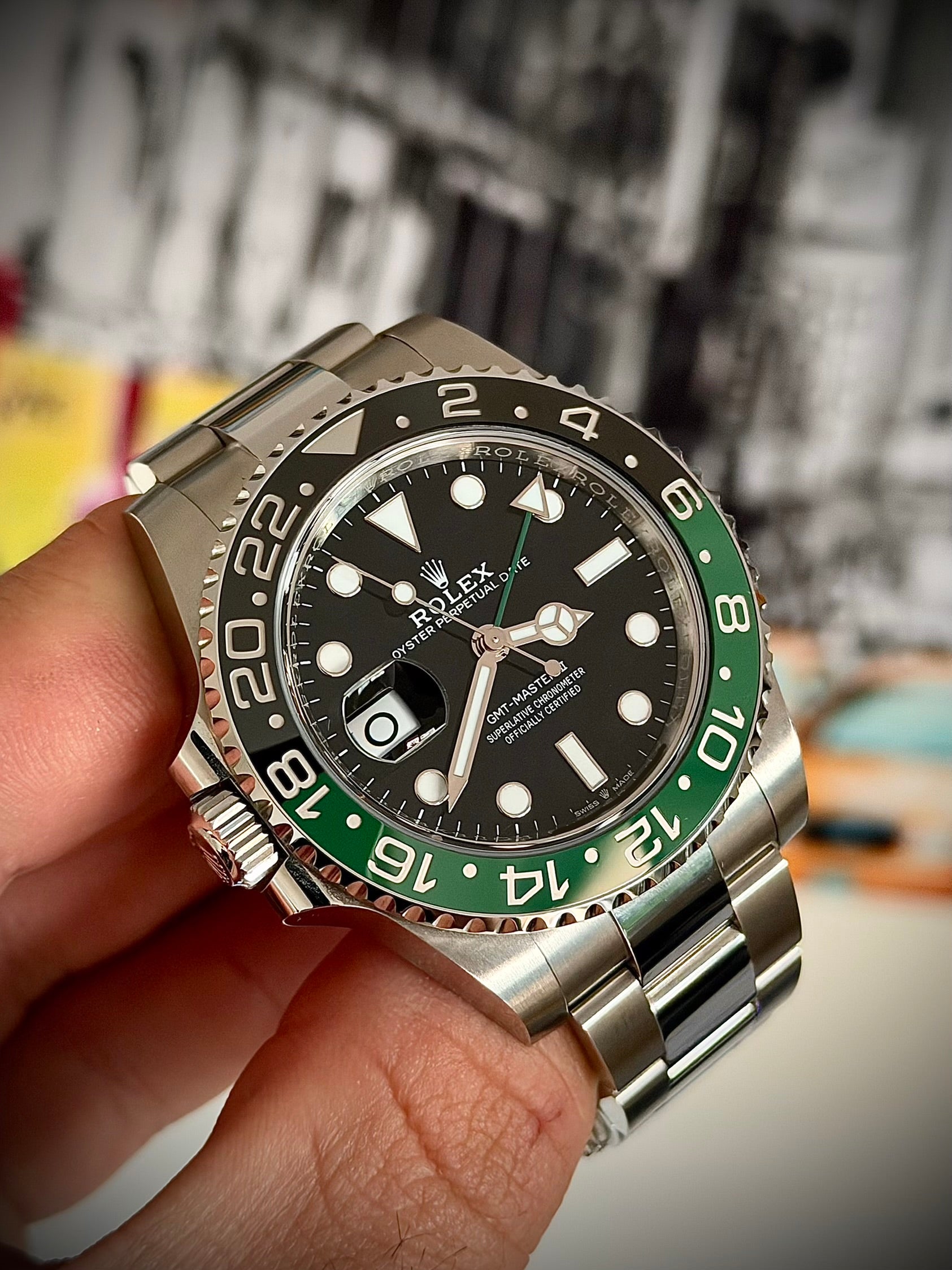2025 ROLEX GMT-MASTER II “SPRITE”, 126720VTNR, FULL SET, INC GST