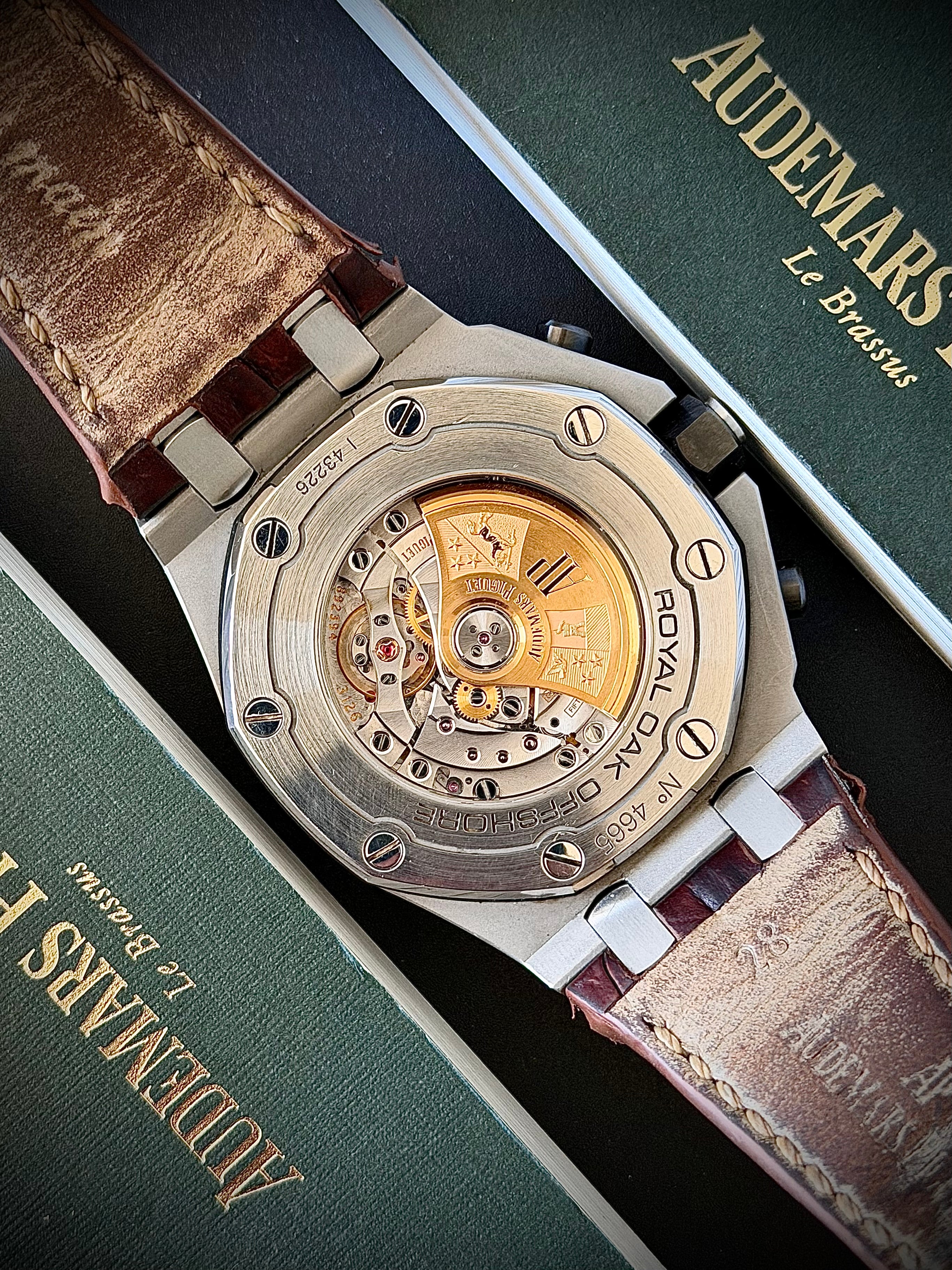 2015 AUDEMARS PIGUET ROYAL OAK OFFSHORE CHRONOGRAPH, “SAFARI” FULL SET, INC GST