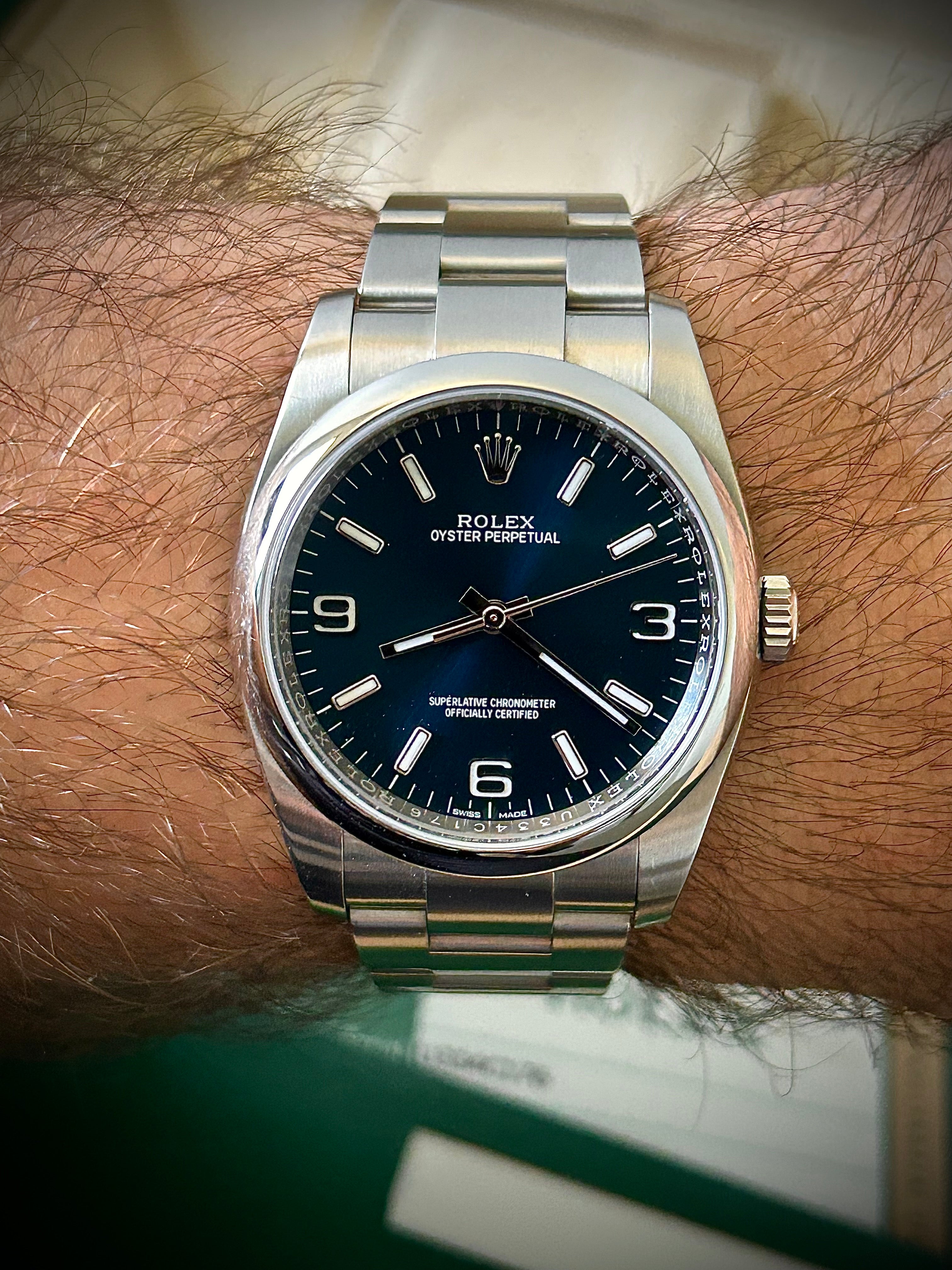 2019 ROLEX OYSTER PERPETUAL 36, FULL SET, INC GST