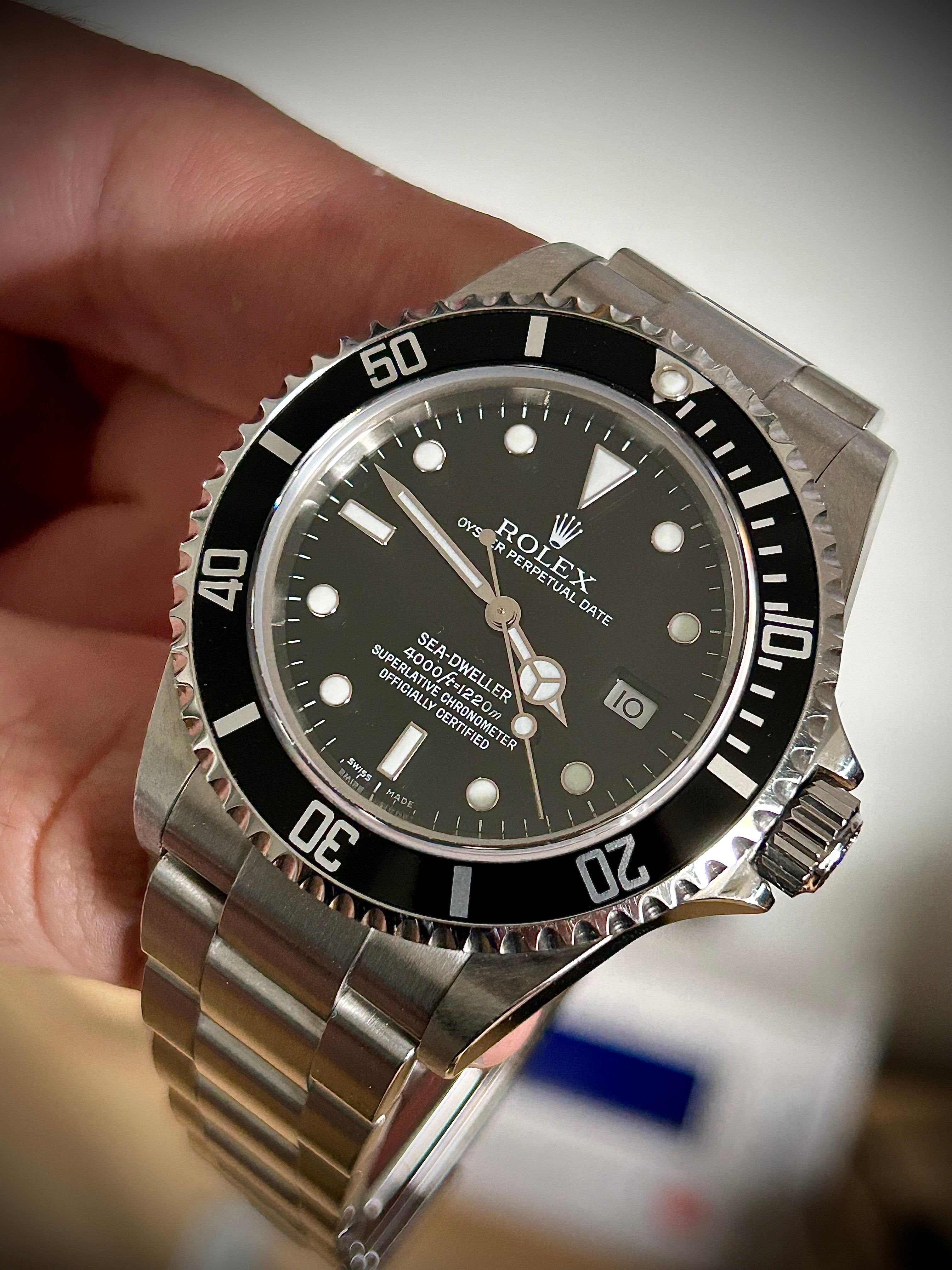 2007 ROLEX SEA-DWELLER 16600, FULL SET, INC GST