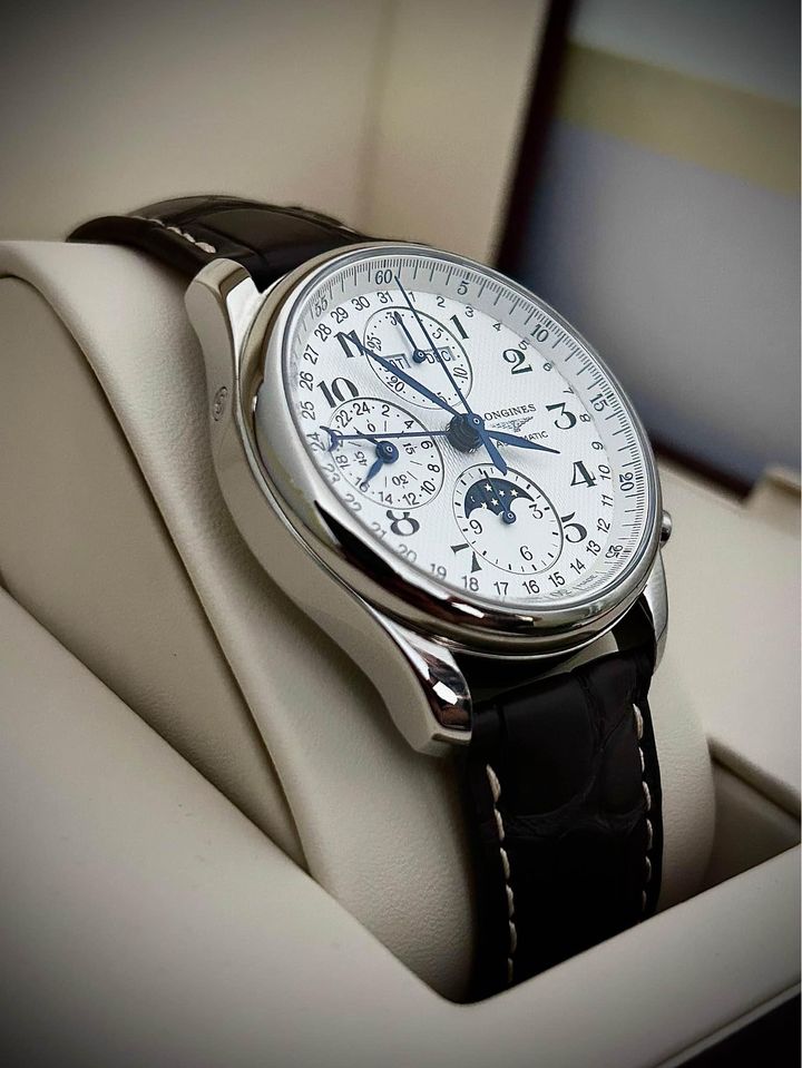2021 LONGINES MASTER COLLECTION MOON-PHASE, L2.673.4.78.3, FULL SET
