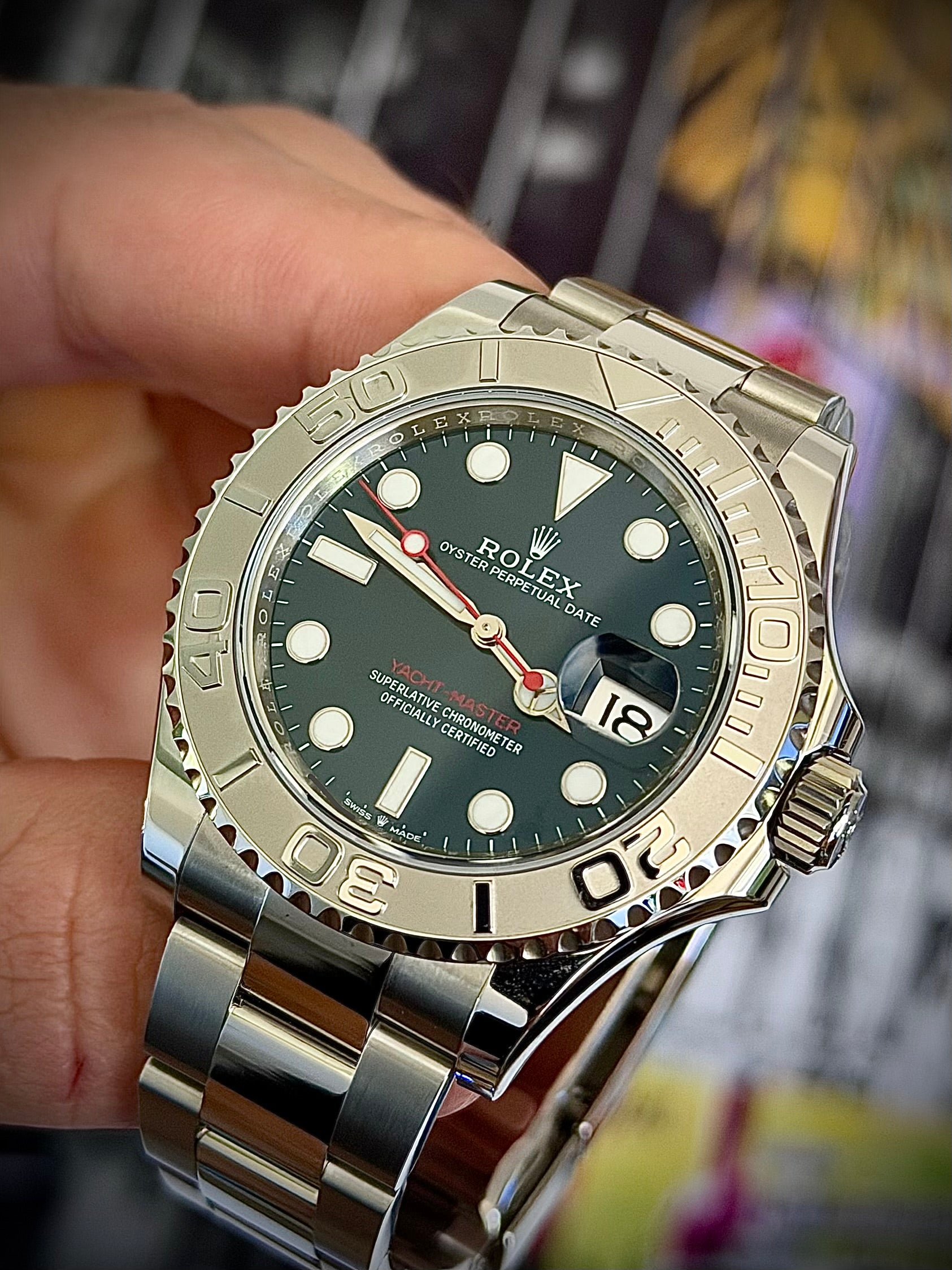 2024 ROLEX YACHT-MASTER 40, 126622, BLUE DIAL, FULL SET, INC GST