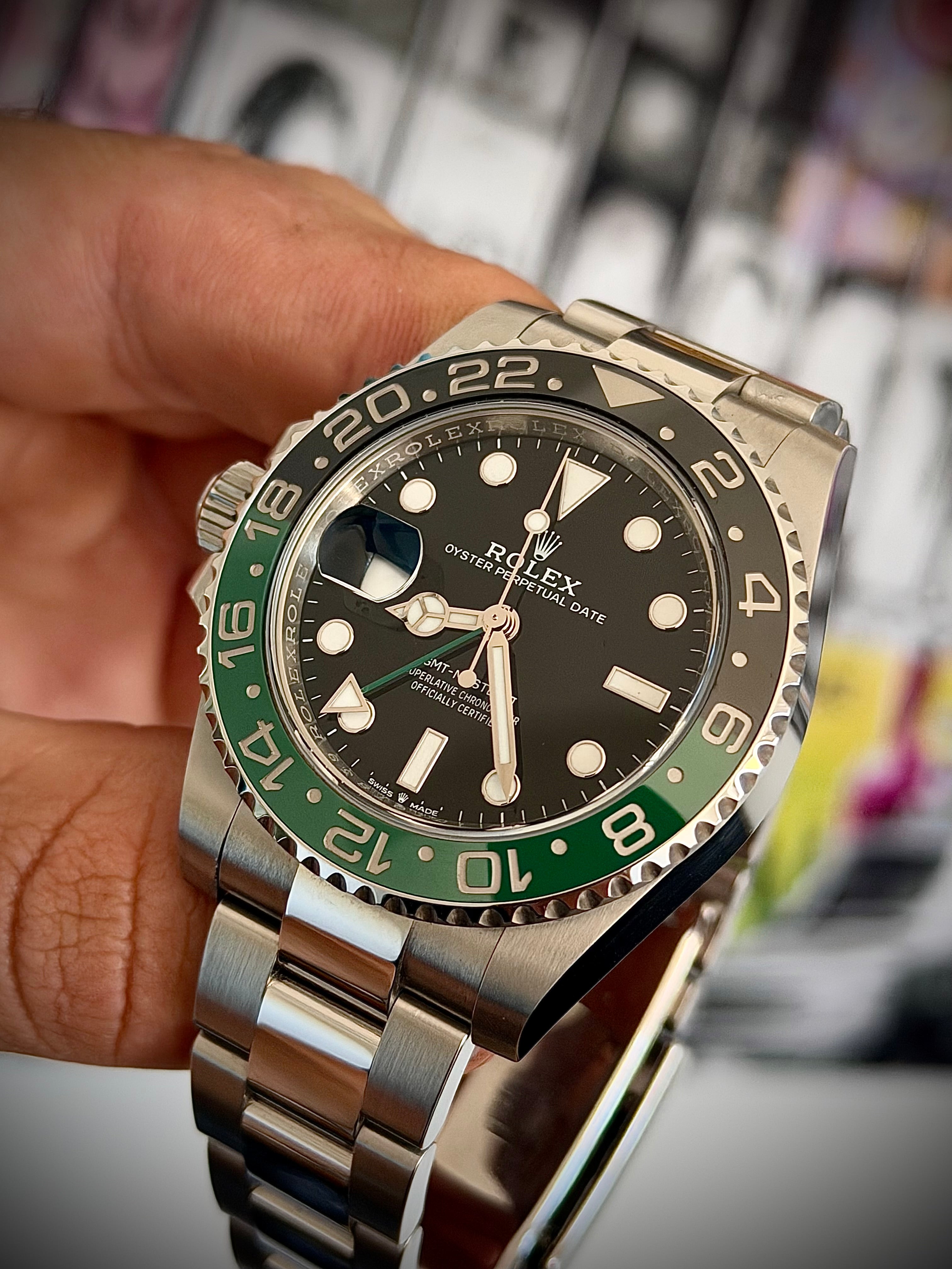 2024 ROLEX GMT-MASTER II “SPRITE”, 126720VTNR, FULL SET, INC GST