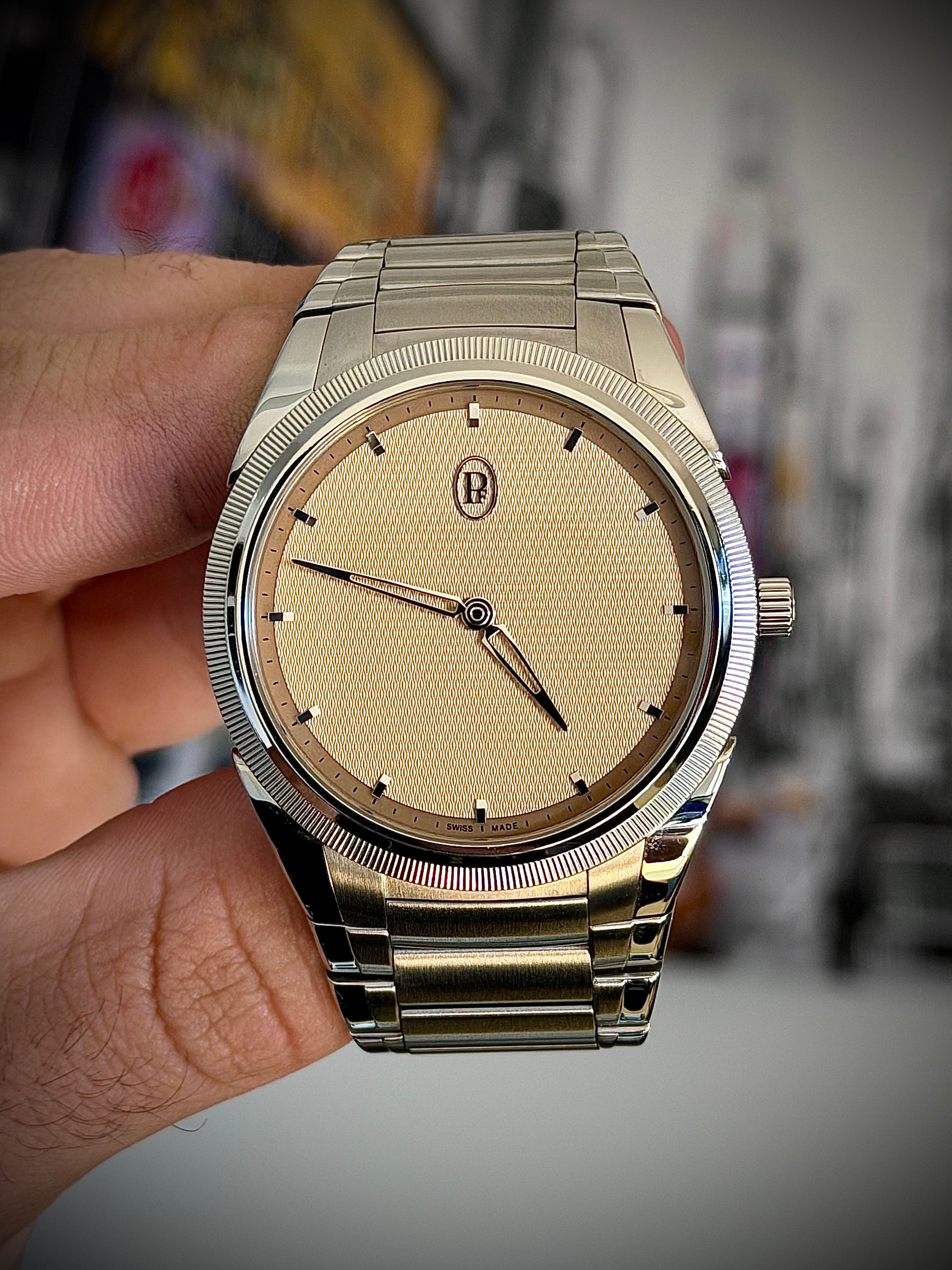 2025 PARMIGIANI FLEURIER TONDA PF “GOLDEN SIENA”, PFC914-1020021-100182, FULL SET, INC GST